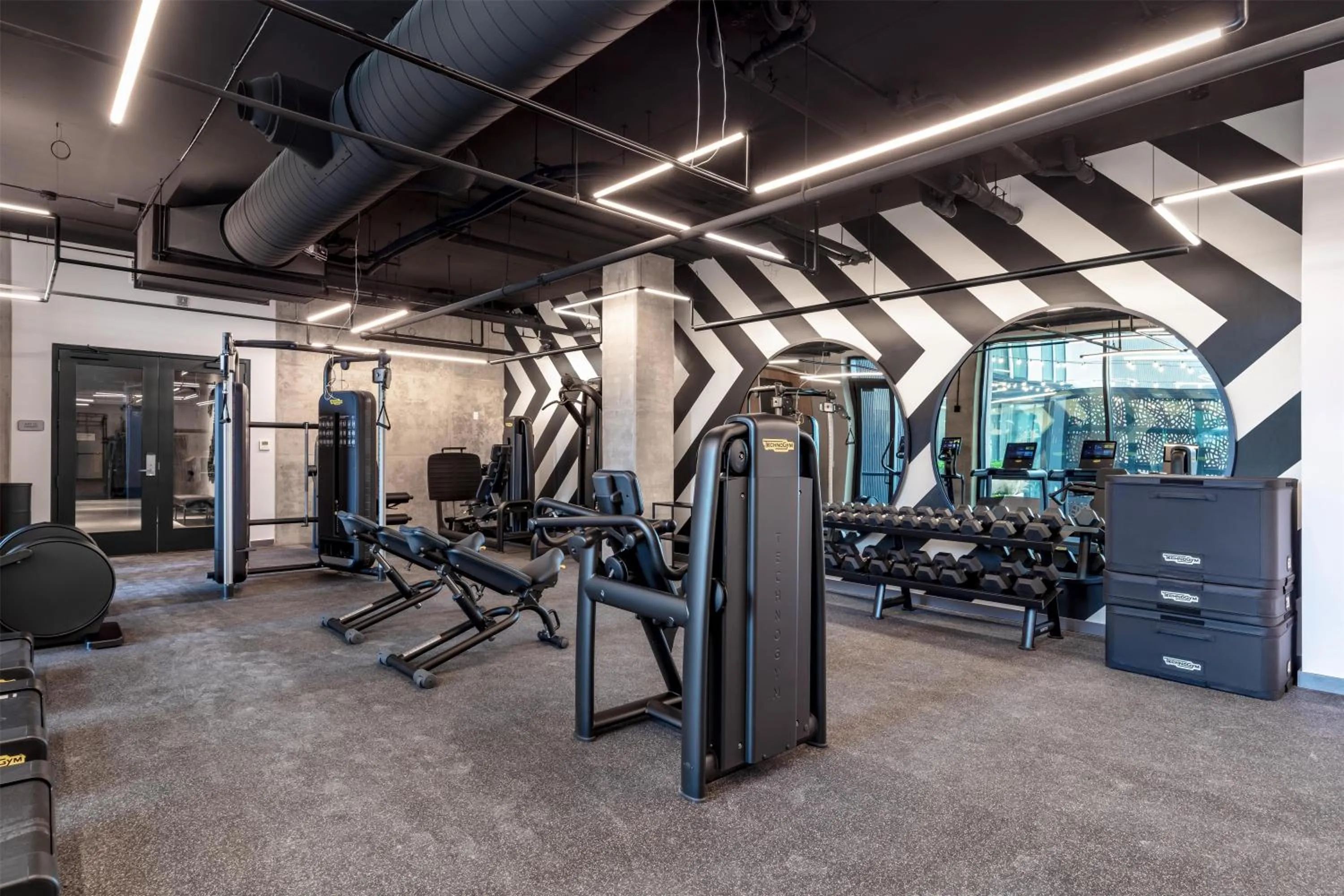 Fitness centre/facilities in Canopy By Hilton Nashville Downtown The Gulch