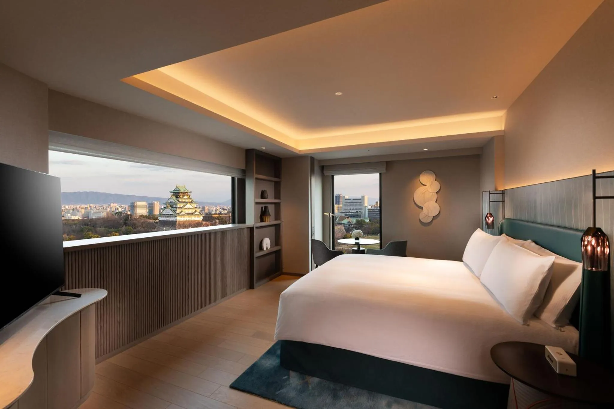 Bedroom, Bed in DoubleTree by Hilton Osaka Castle