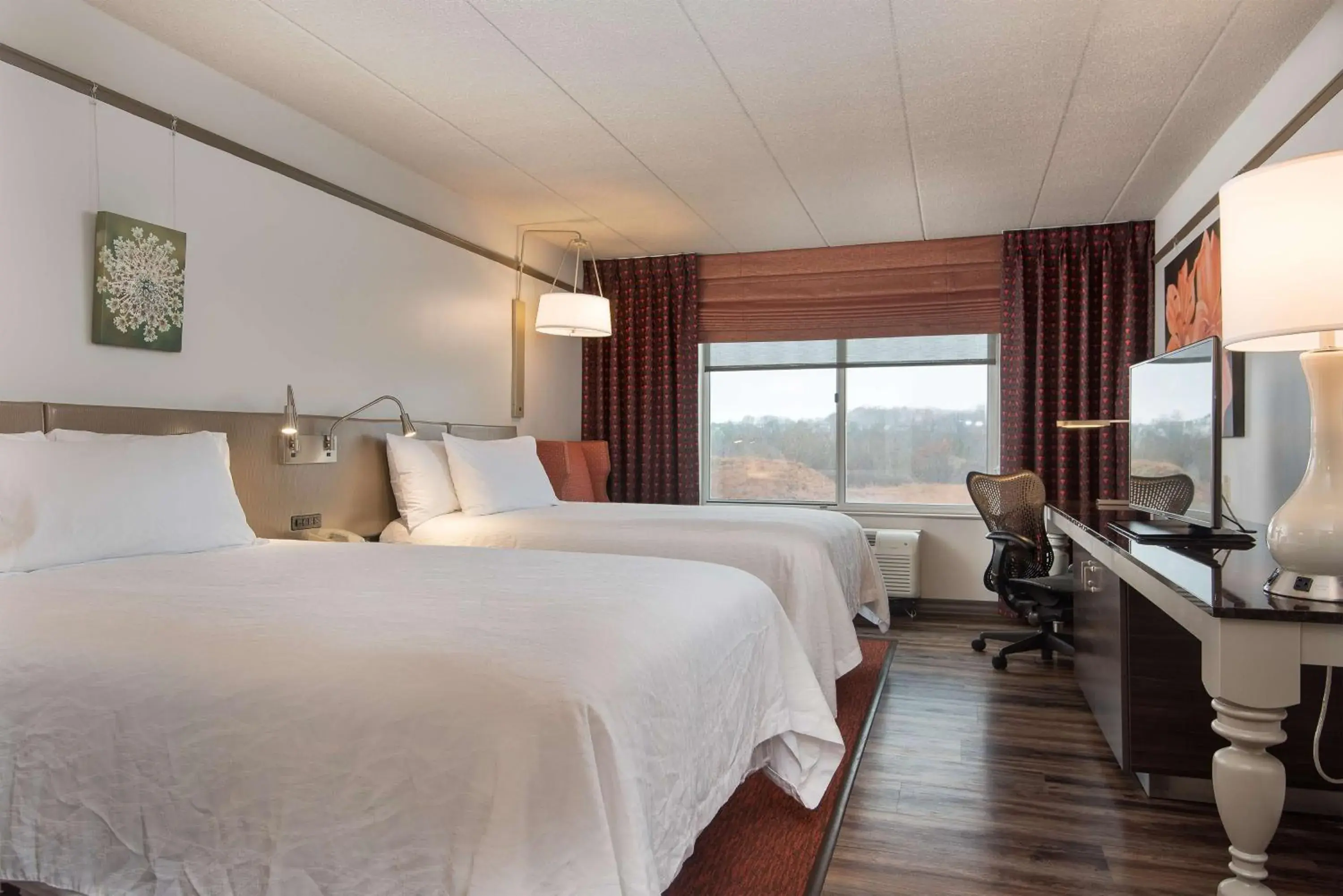 Double Room with Two Double Beds in Hilton Garden Inn Owings Mills Double Room with Two Double Beds in Hilton Garden Inn Owings Mills