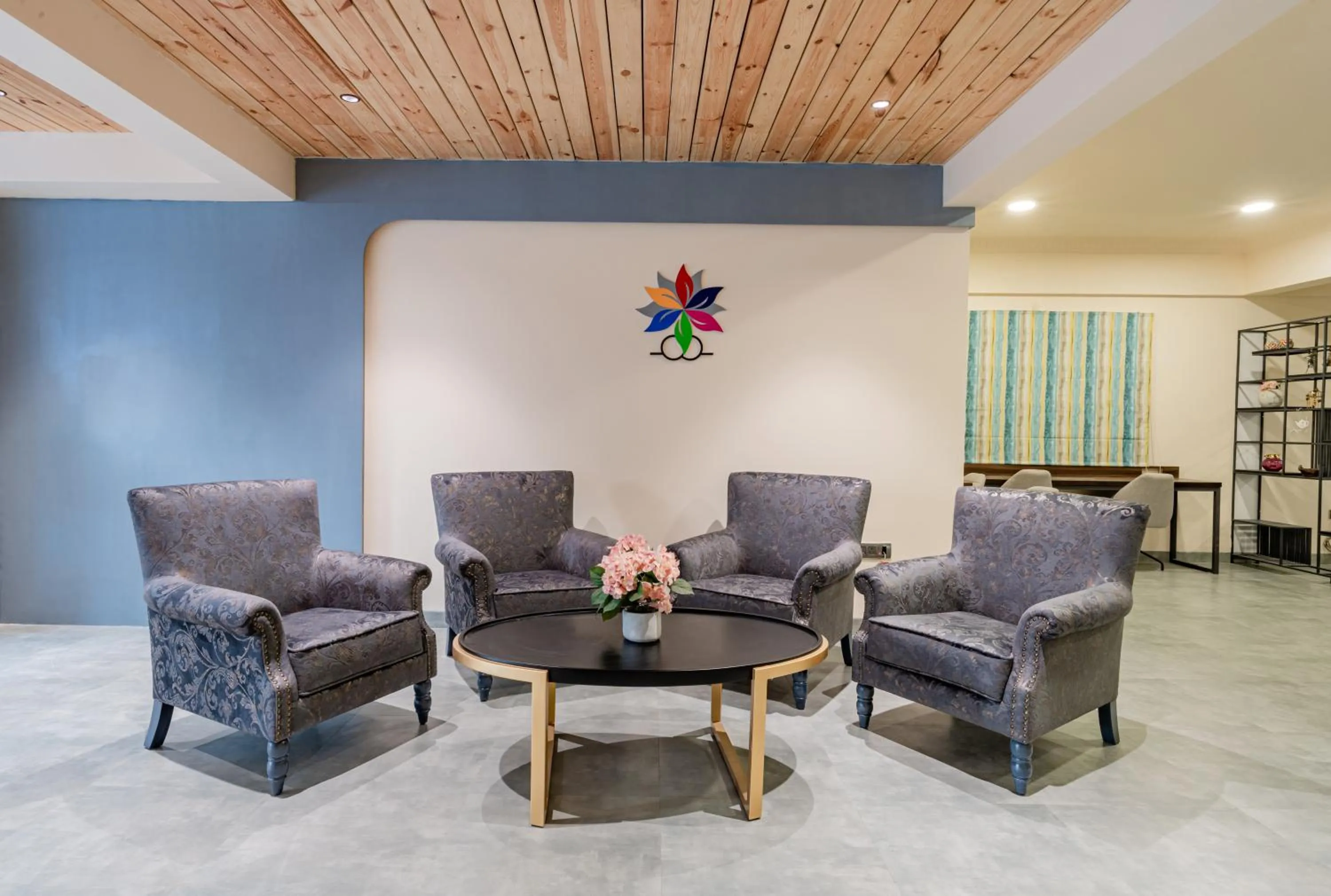 Seating area in Tea Harbour - Eco World