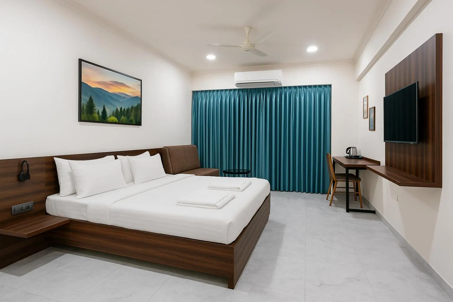 Photo of the whole room, Bed in Tea Harbour - Eco World