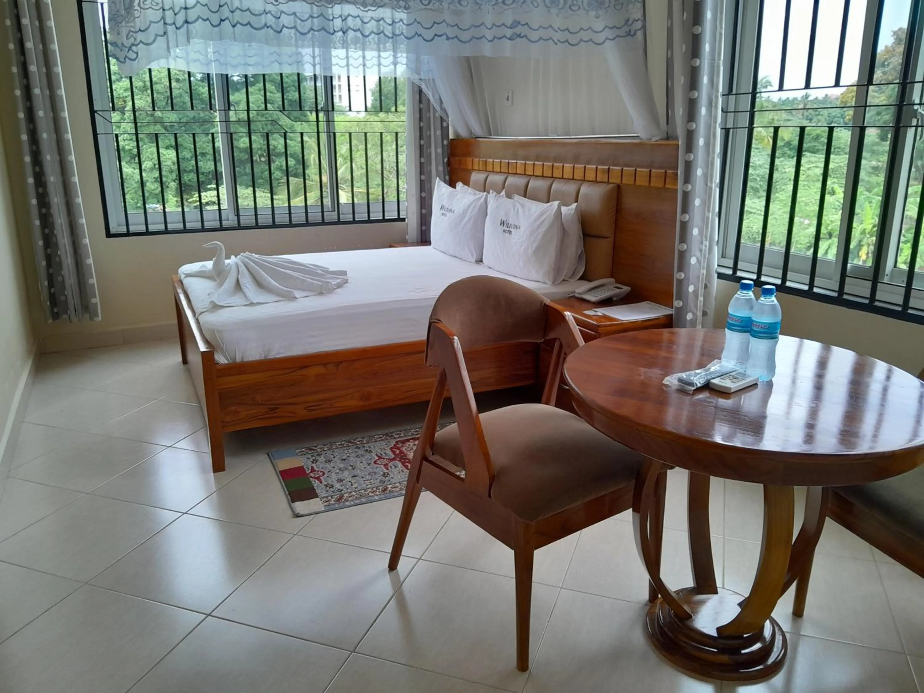 View (from property/room), Bed in WILIVINA HOTEL