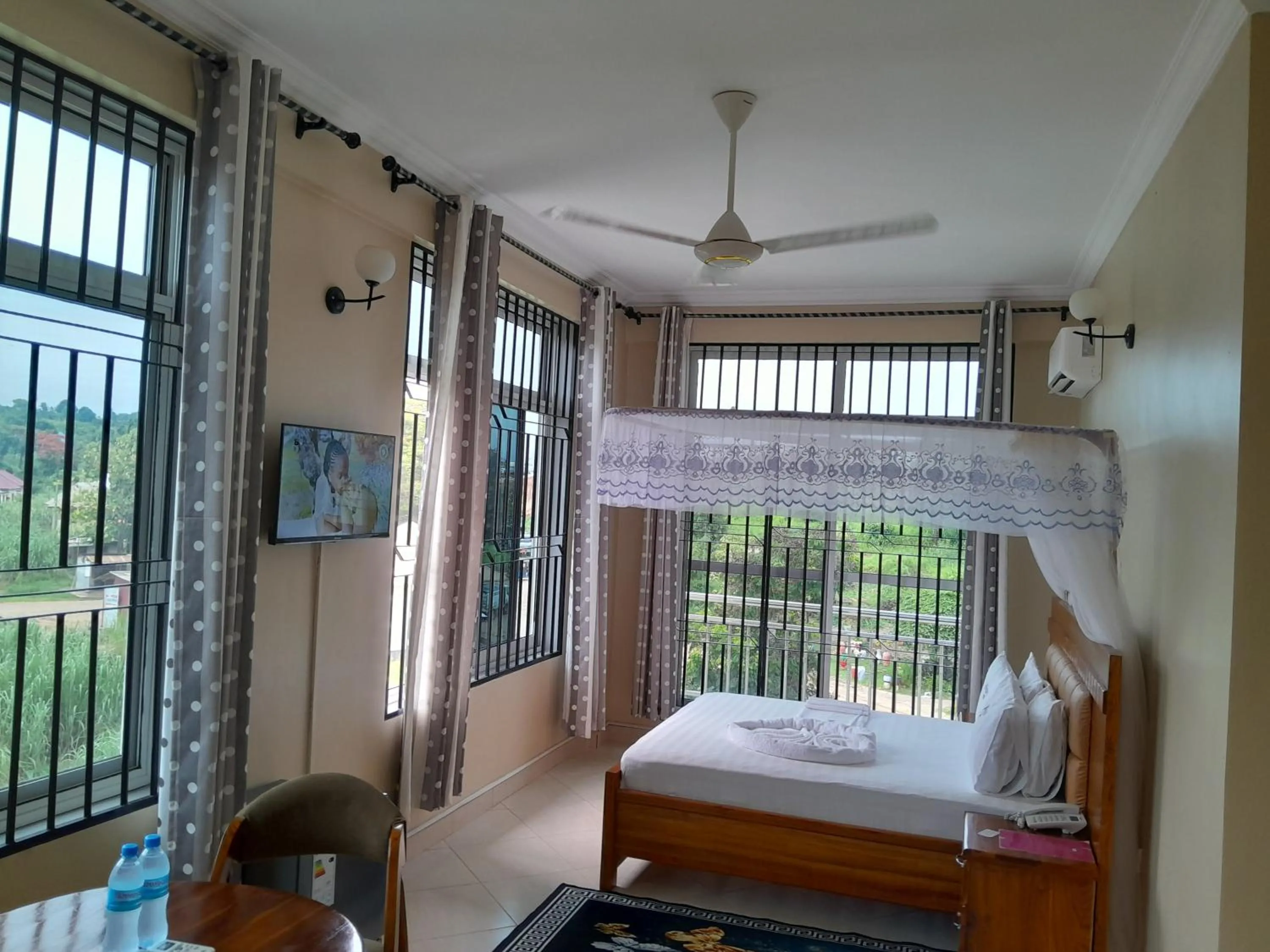 Bed in WILIVINA HOTEL