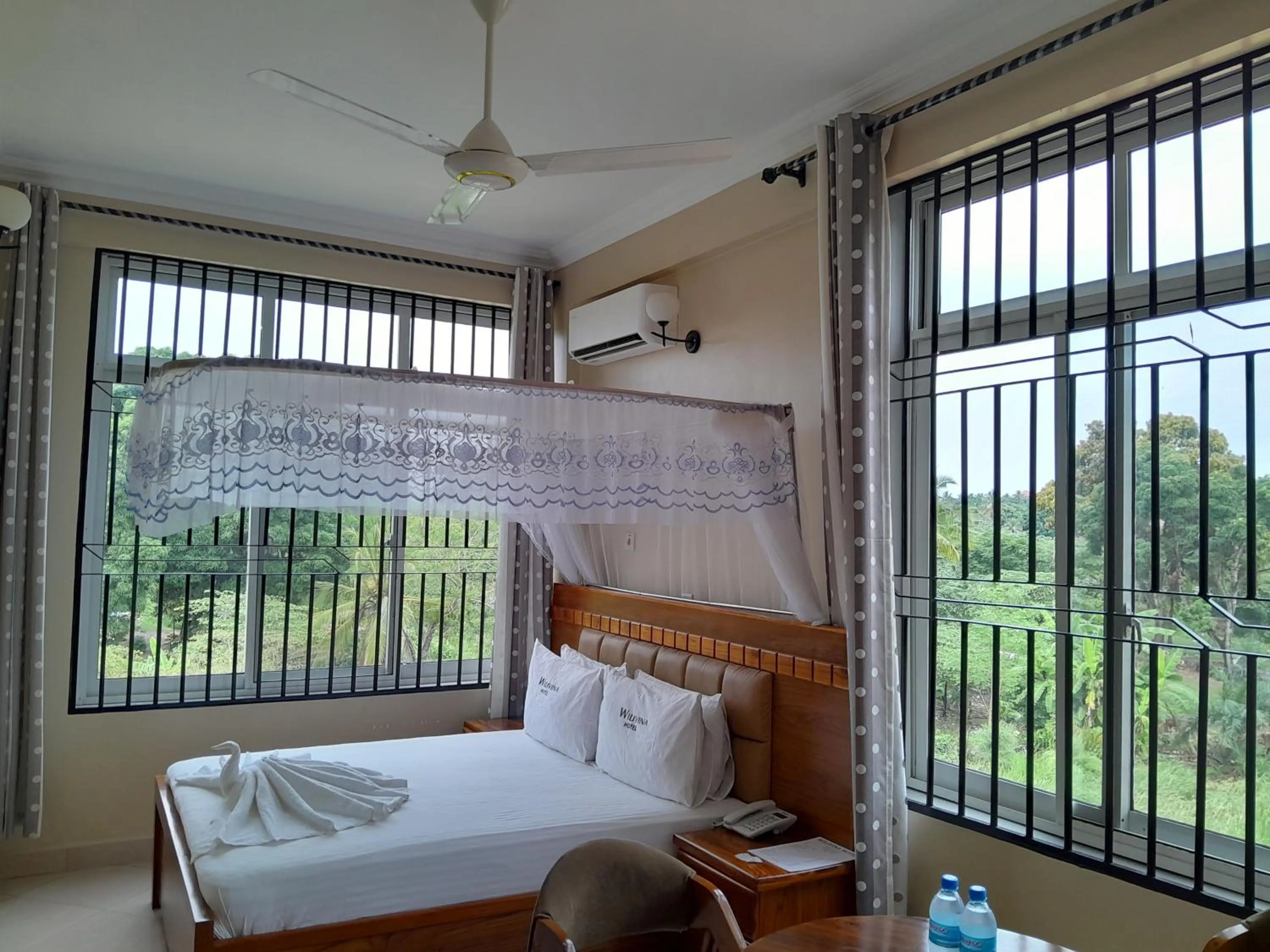 Bed in WILIVINA HOTEL