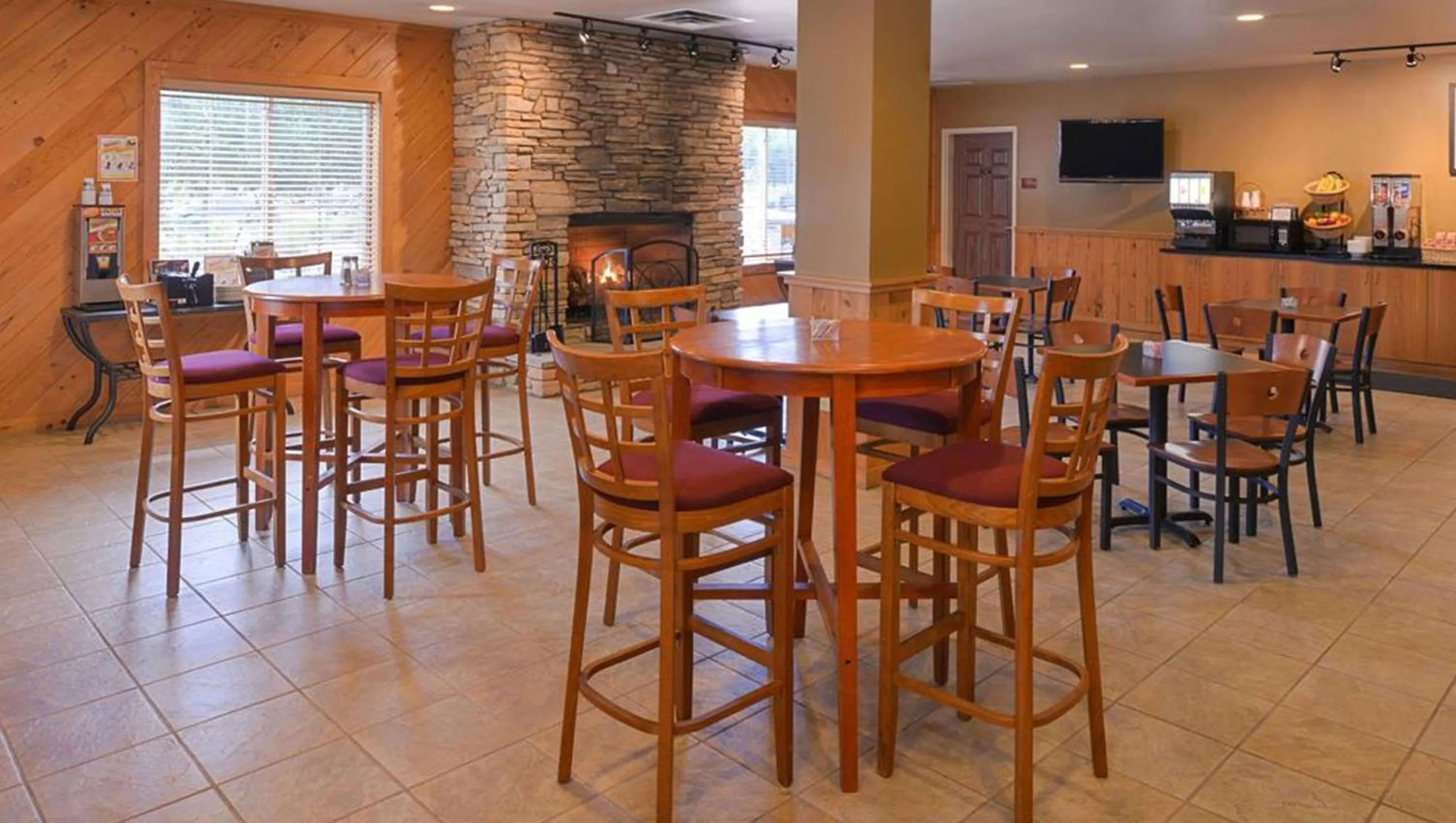 Seating area in Wildwood Inn