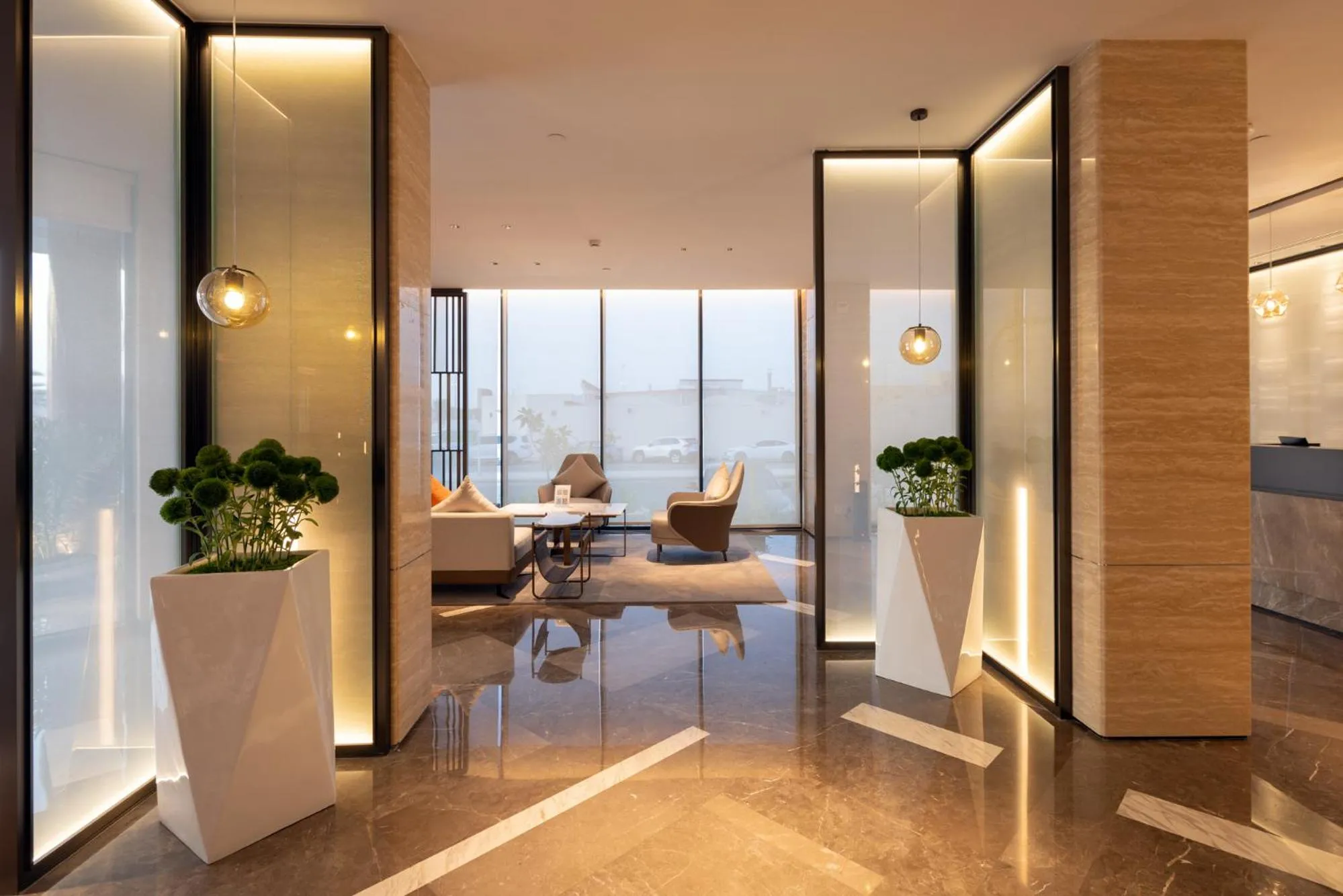 Seating area in Boudl Al Rawdah بودل الروضه