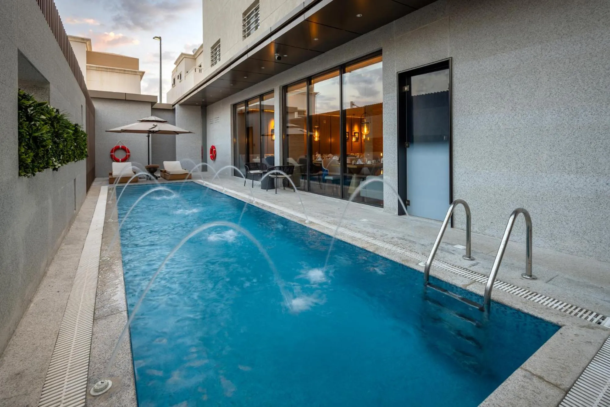 Swimming pool in Boudl Al Rawdah بودل الروضه