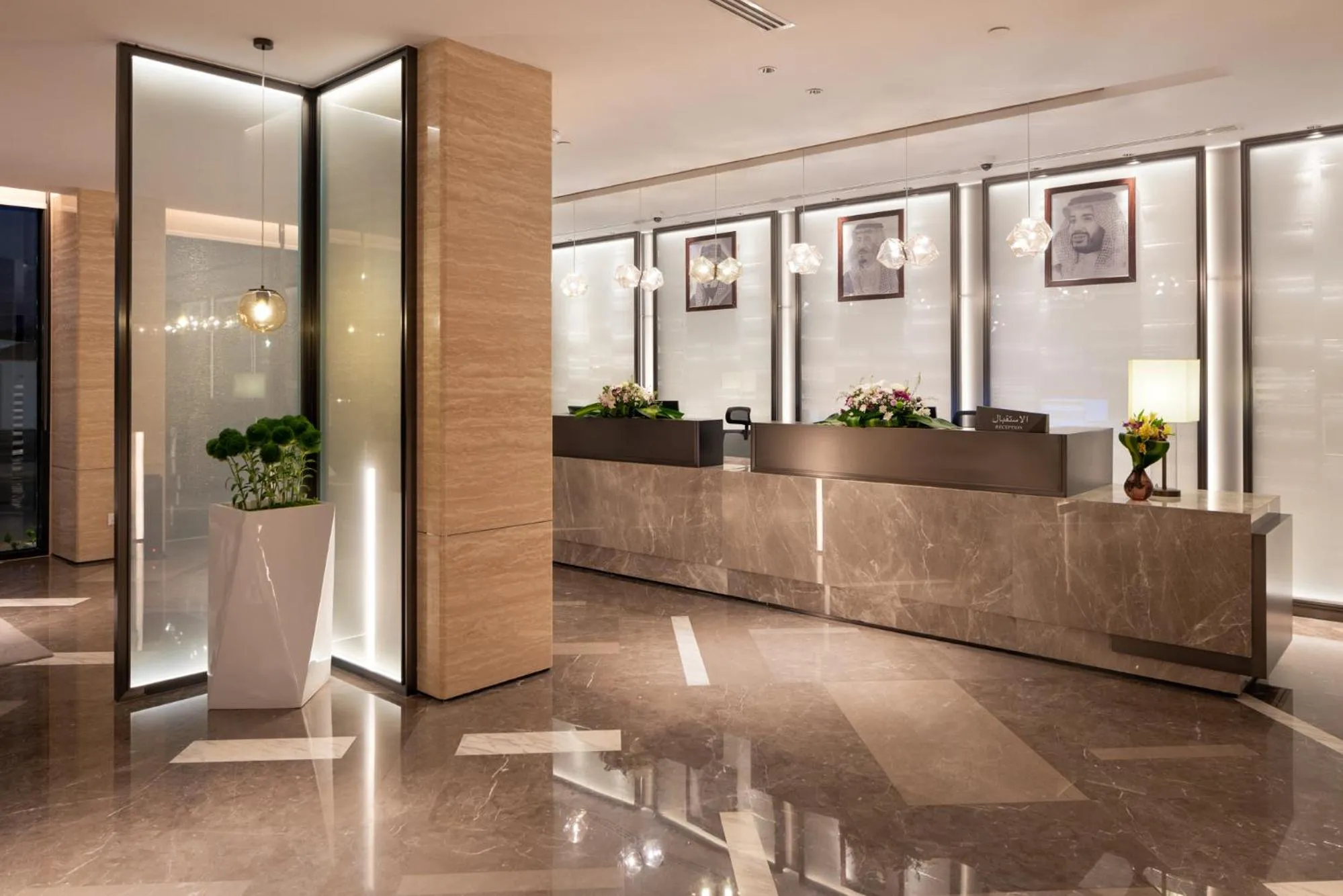 Lobby or reception in Boudl Al Rawdah بودل الروضه