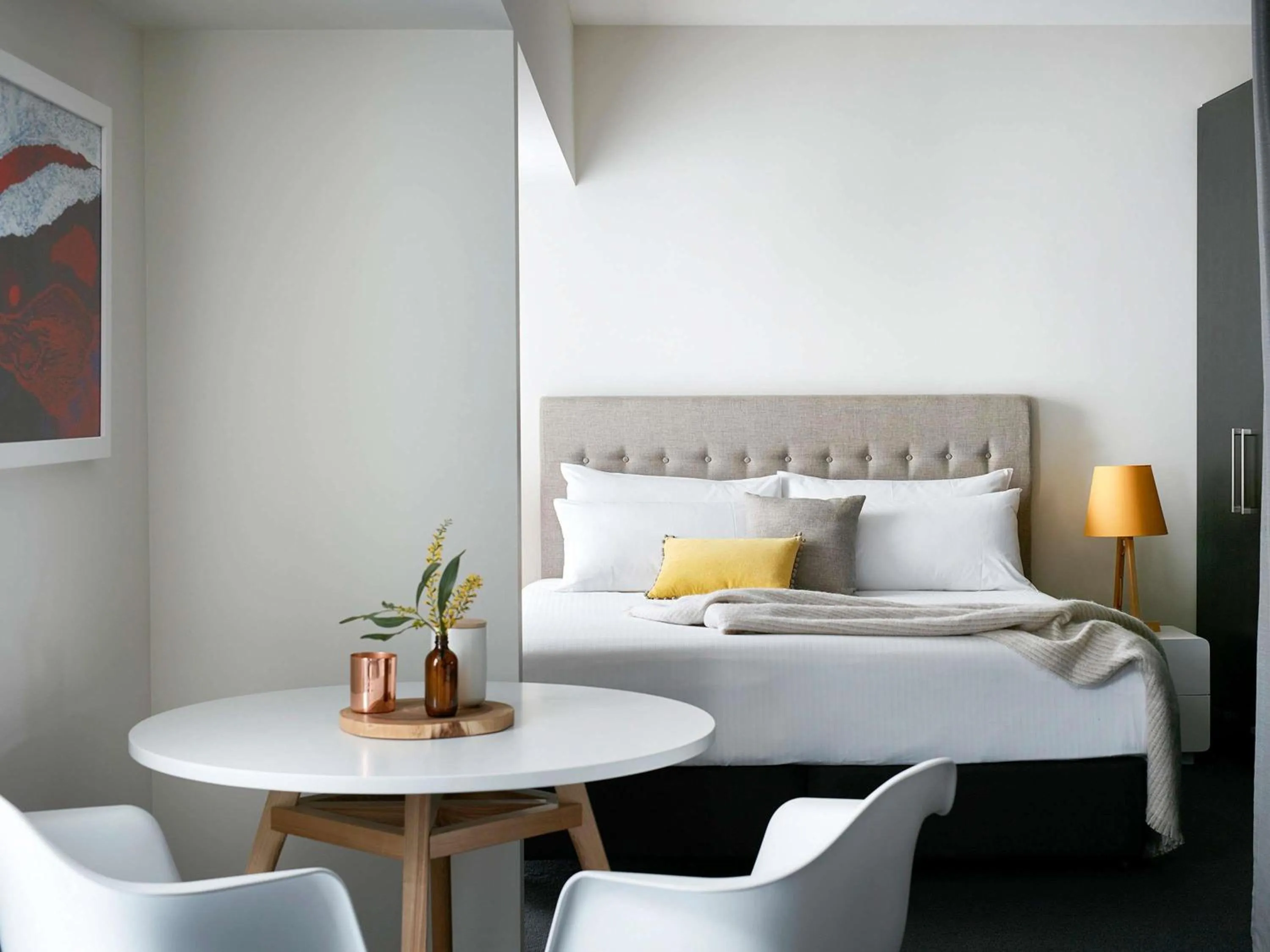 Bedroom, Bed in Art Series - The Watson