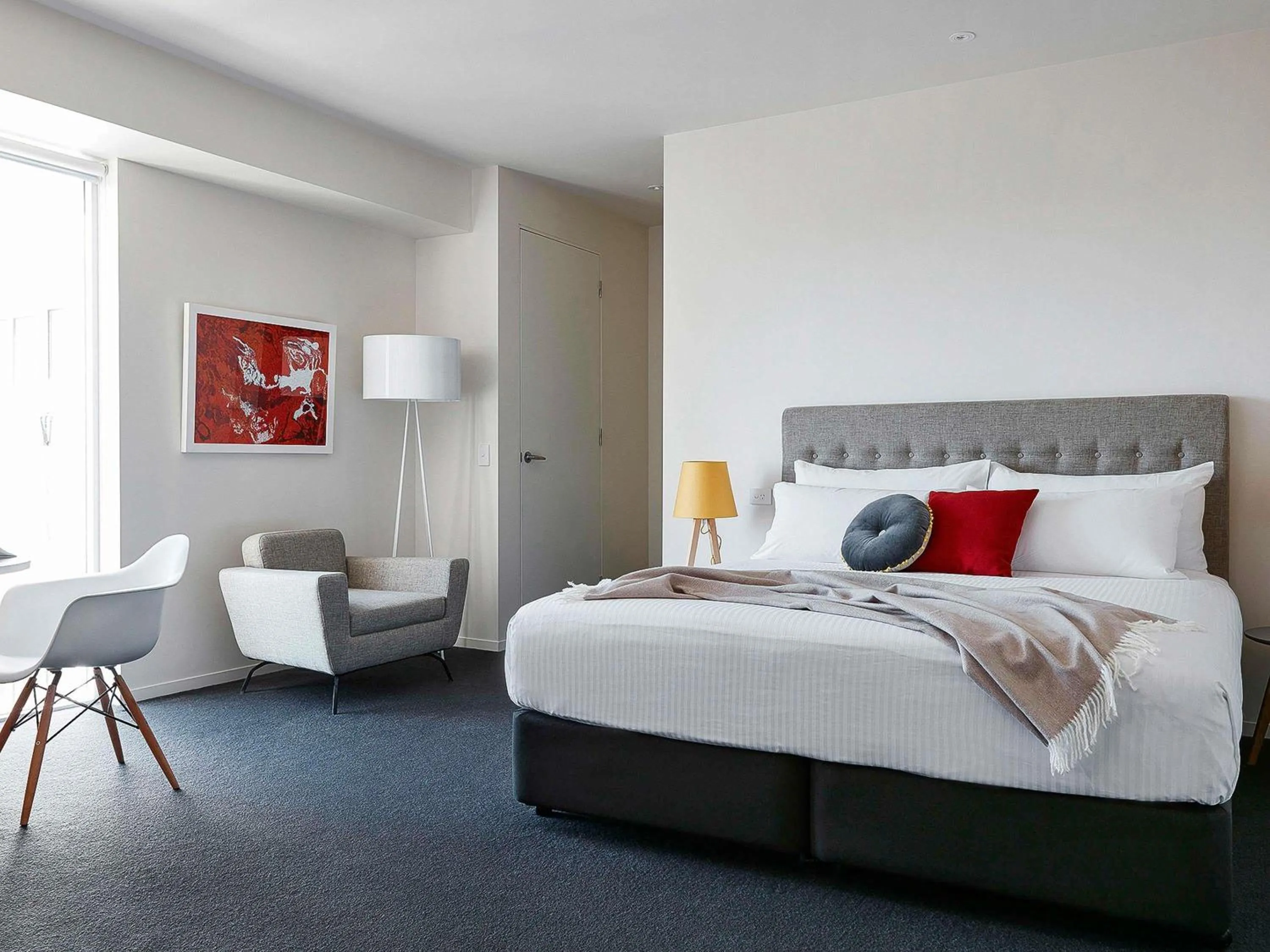 Bedroom, Bed in Art Series - The Watson