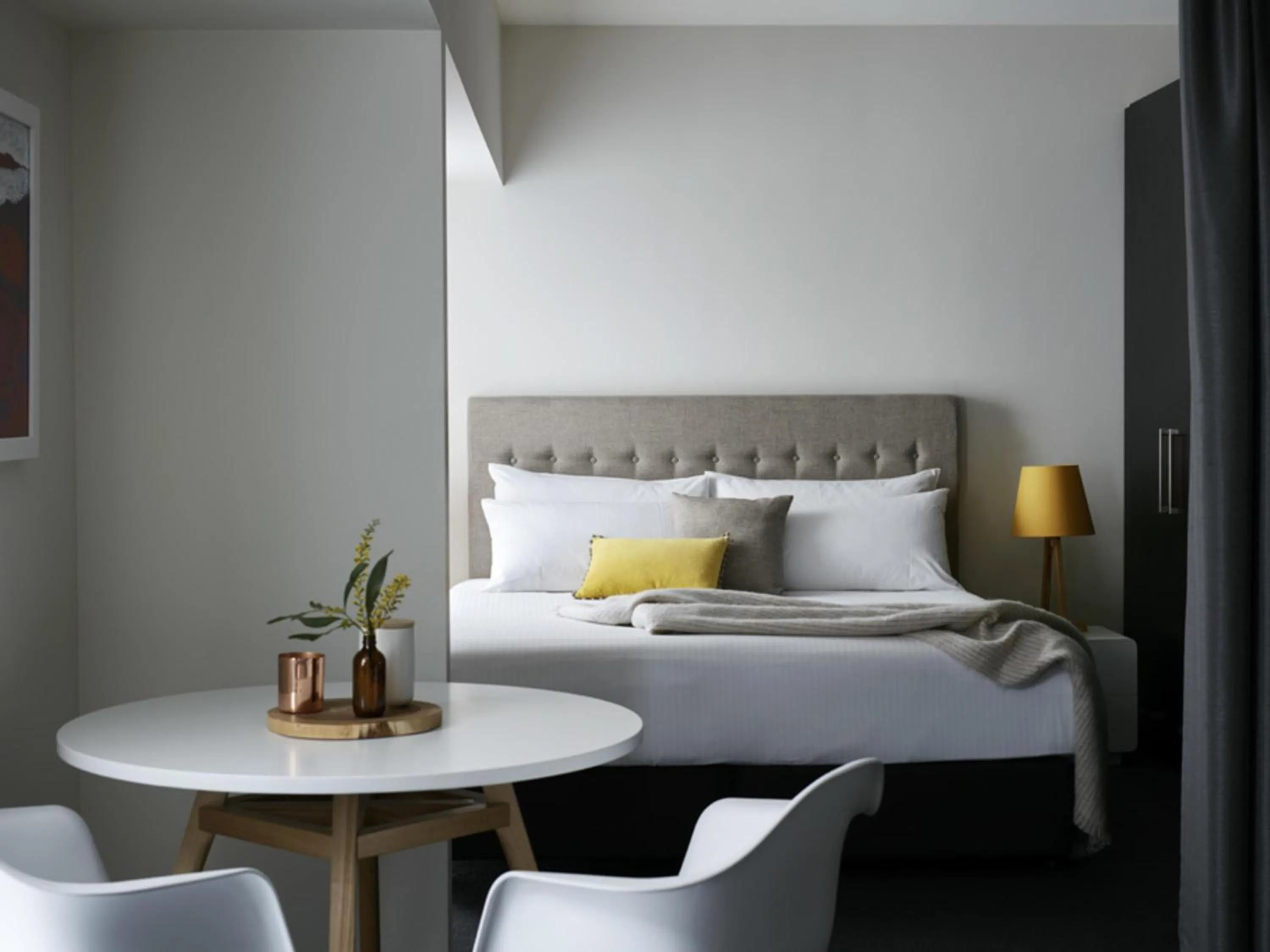 Bedroom, Bed in Art Series - The Watson