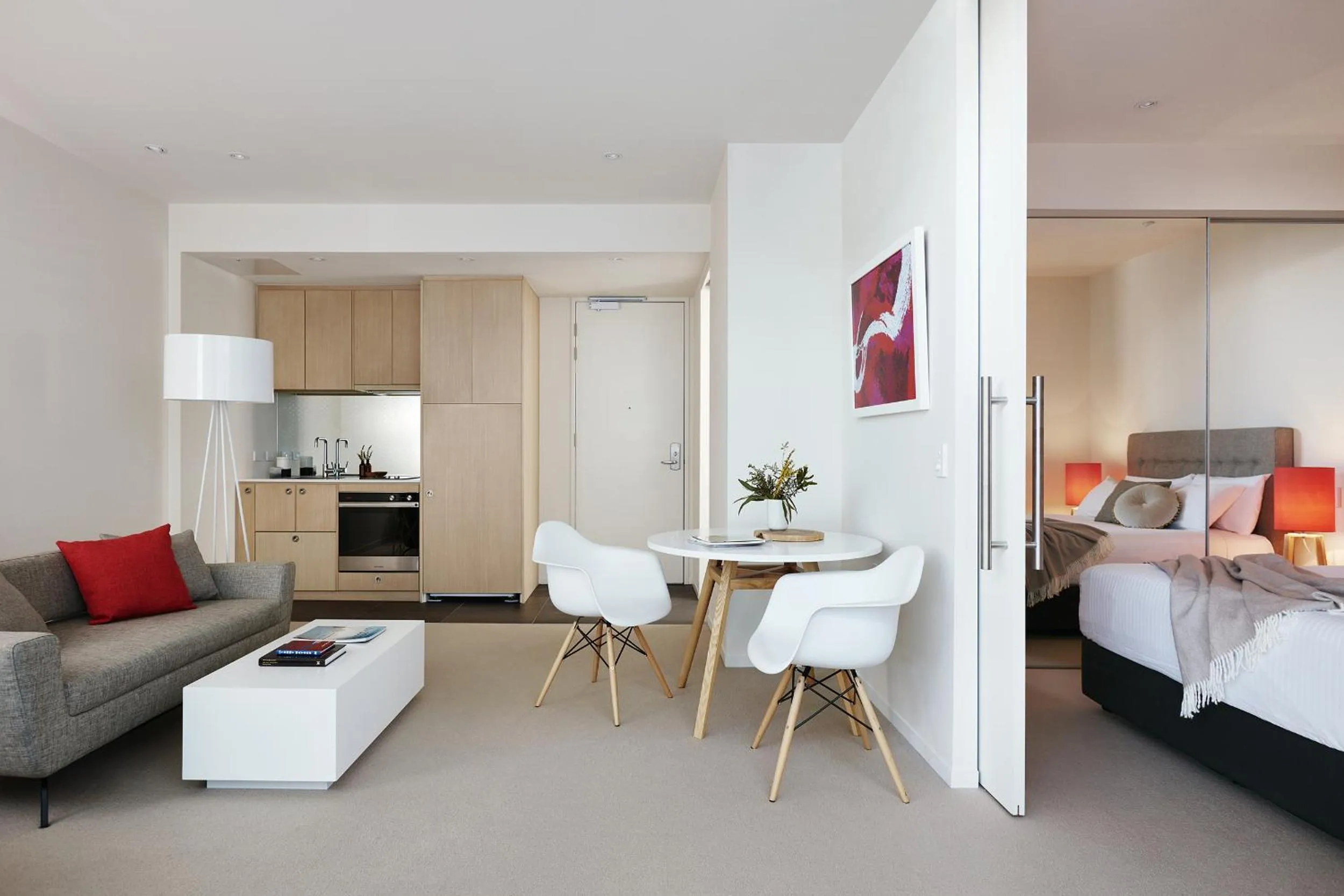 Living room, Bed in Art Series - The Watson