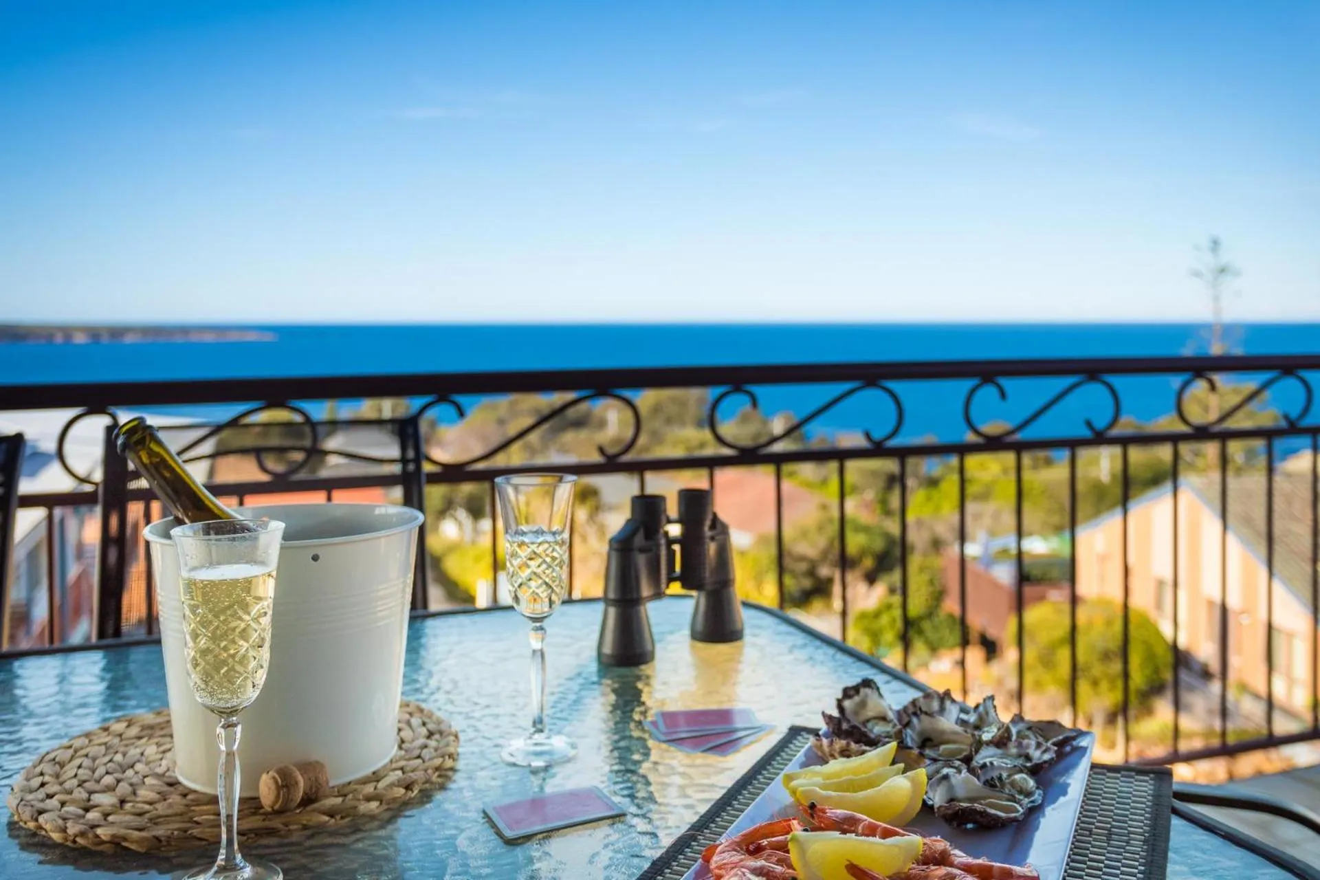 Balcony/Terrace in Heritage House Motel & Units