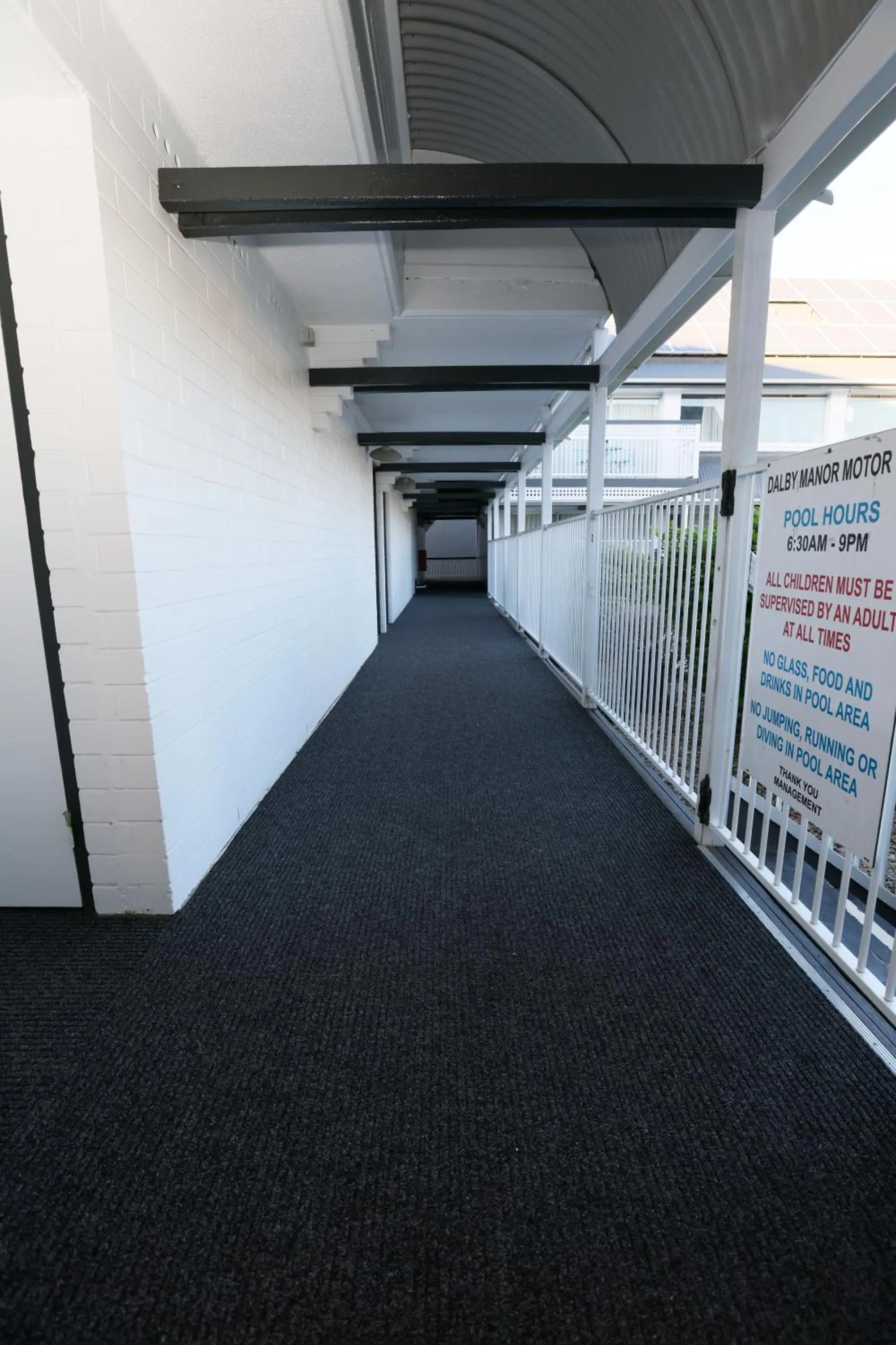 Property building in Dalby Manor Motor Inn