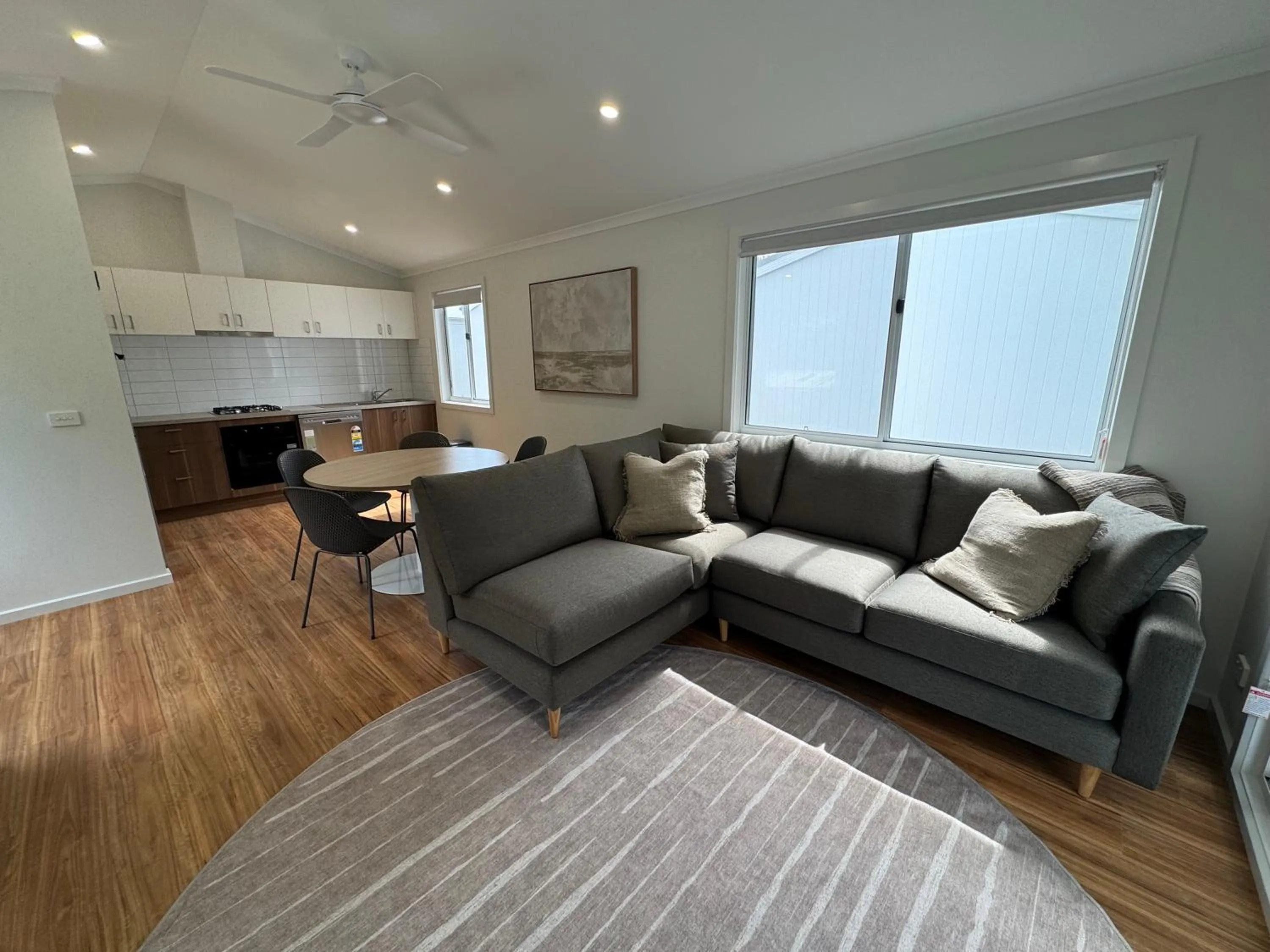 Living room in BIG4 Tasman Holiday Parks - Bright