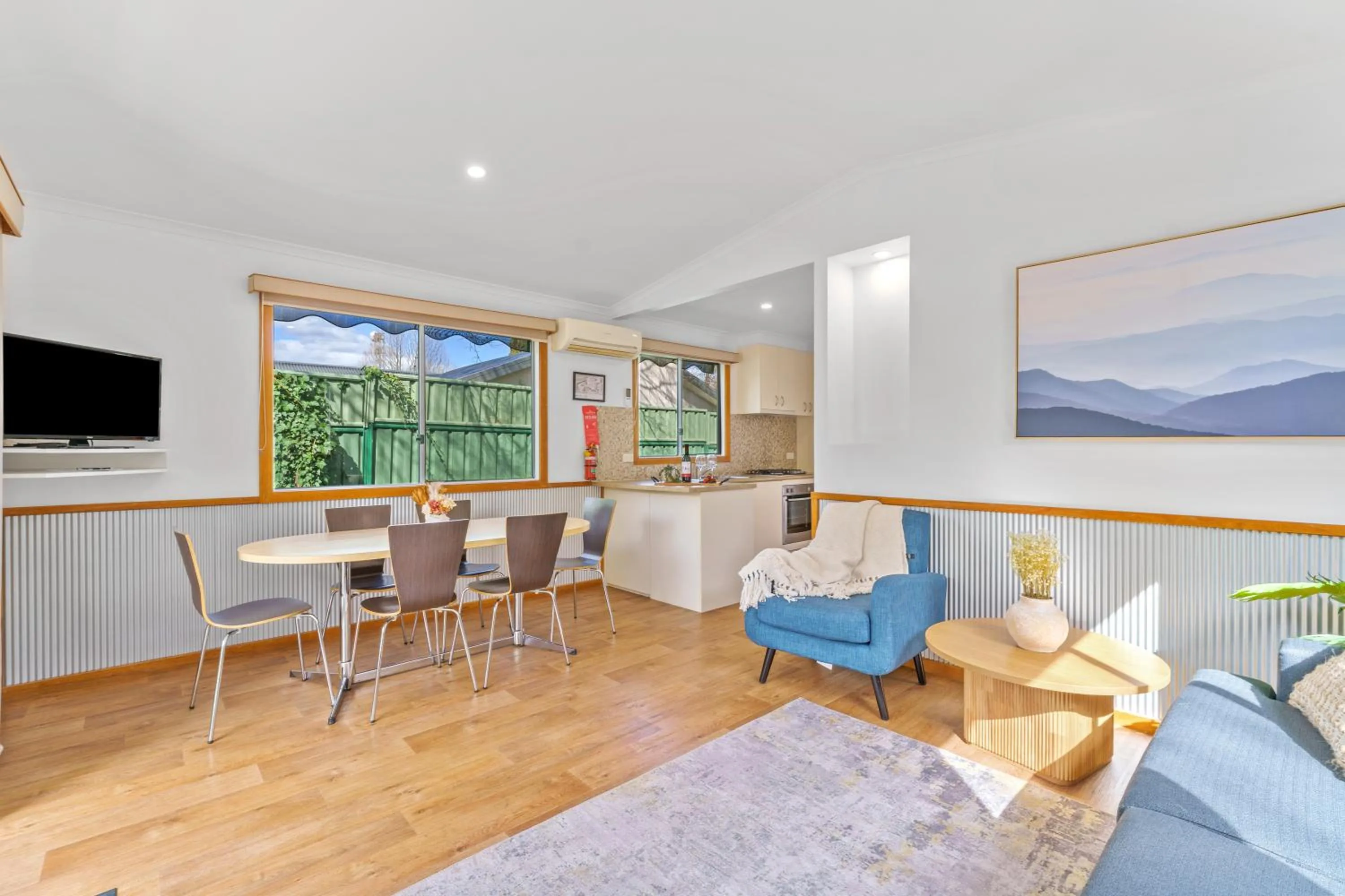 Living room in BIG4 Tasman Holiday Parks - Bright