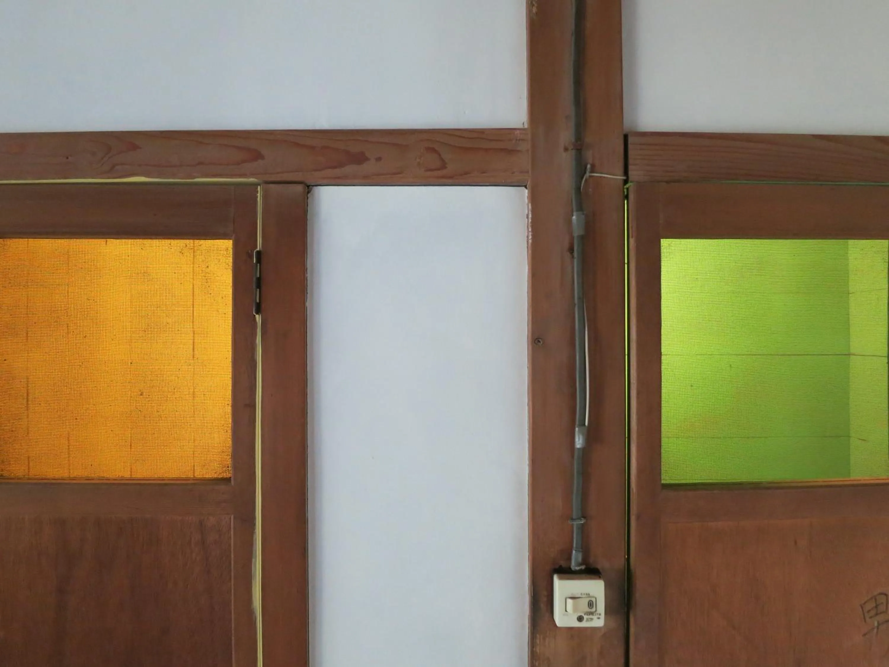 Decorative detail in Guesthouse Nishiki