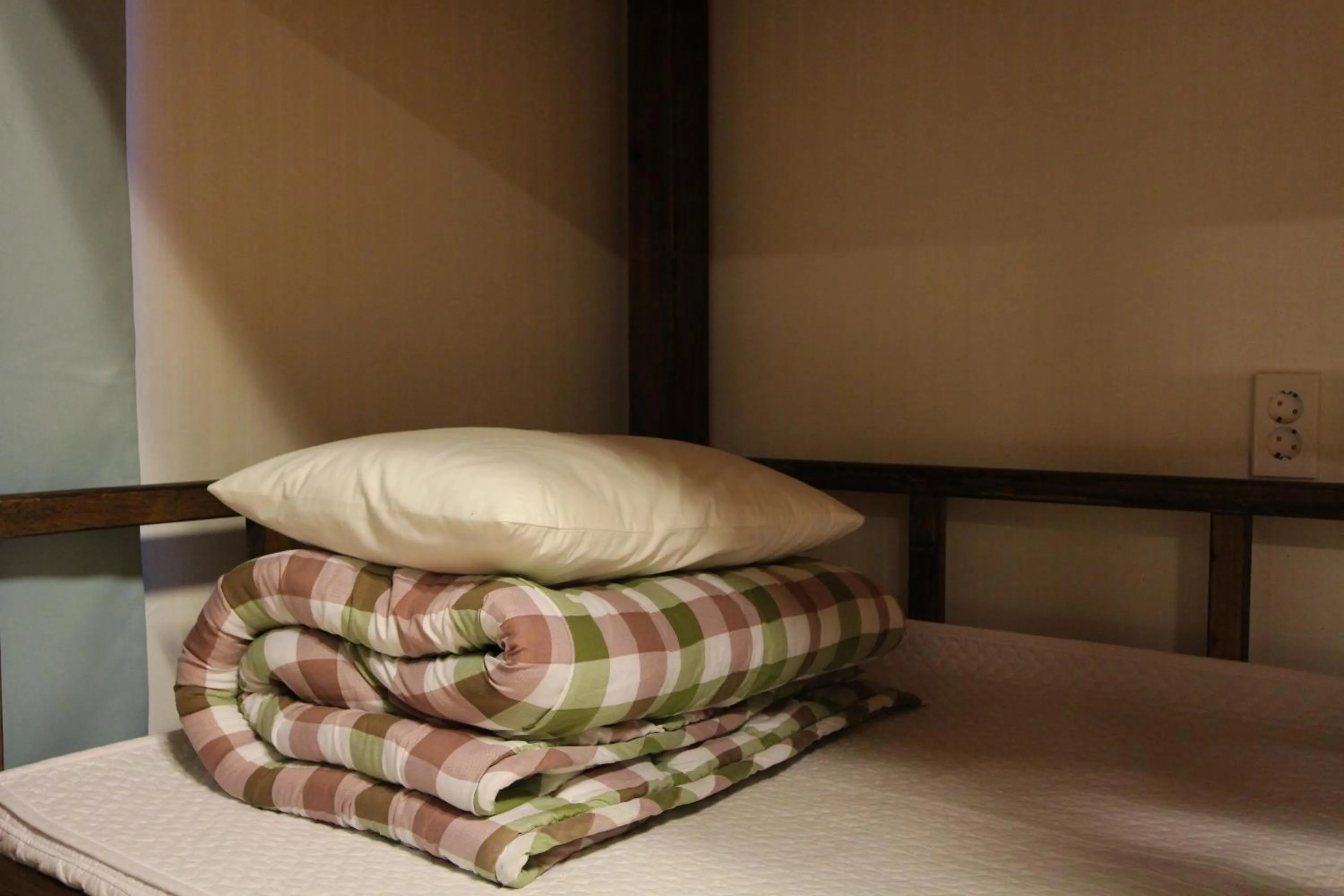 Bed in Guesthouse Kim's Cabin