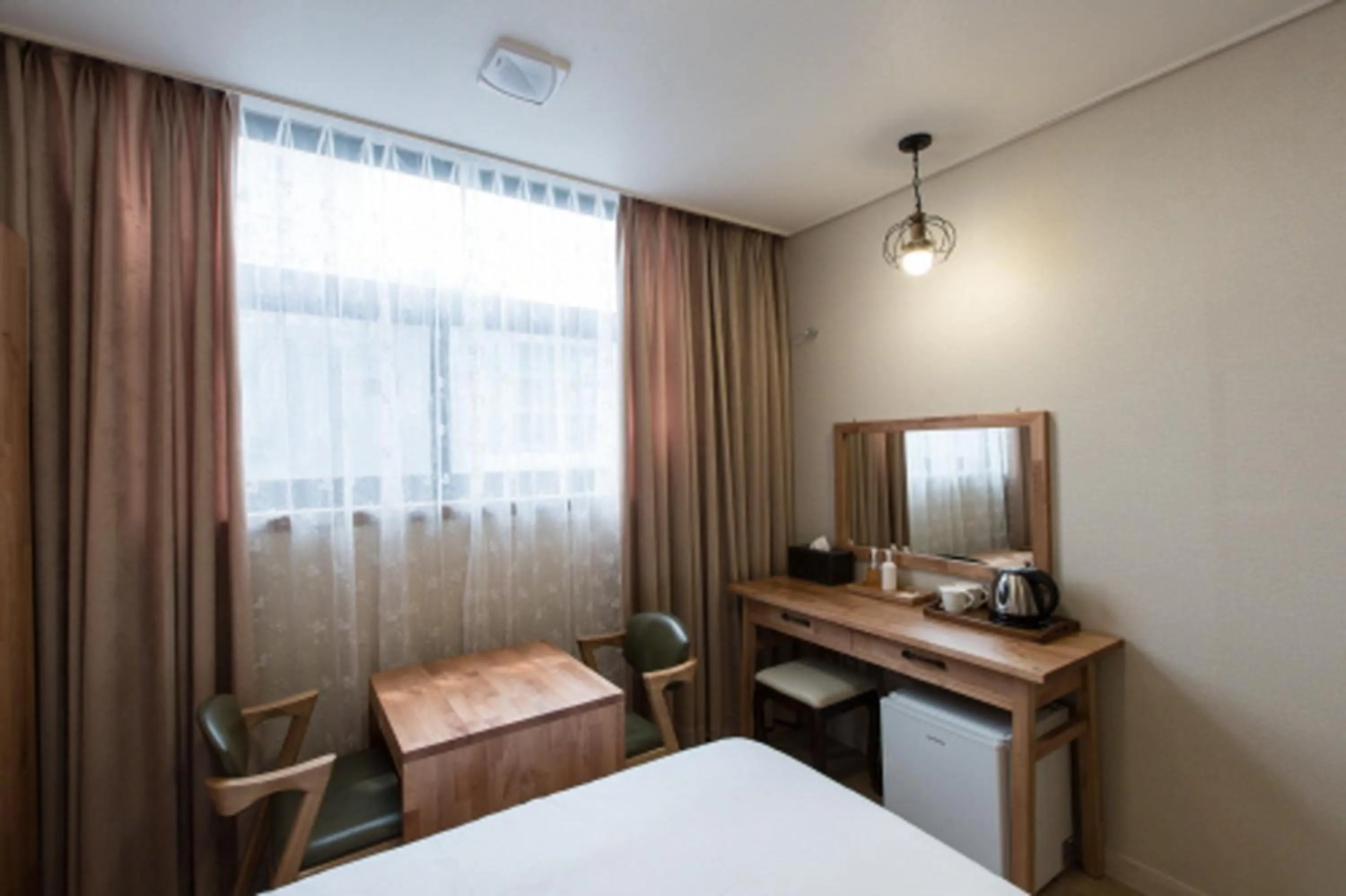 Decorative detail, Bed in Elin Hotel