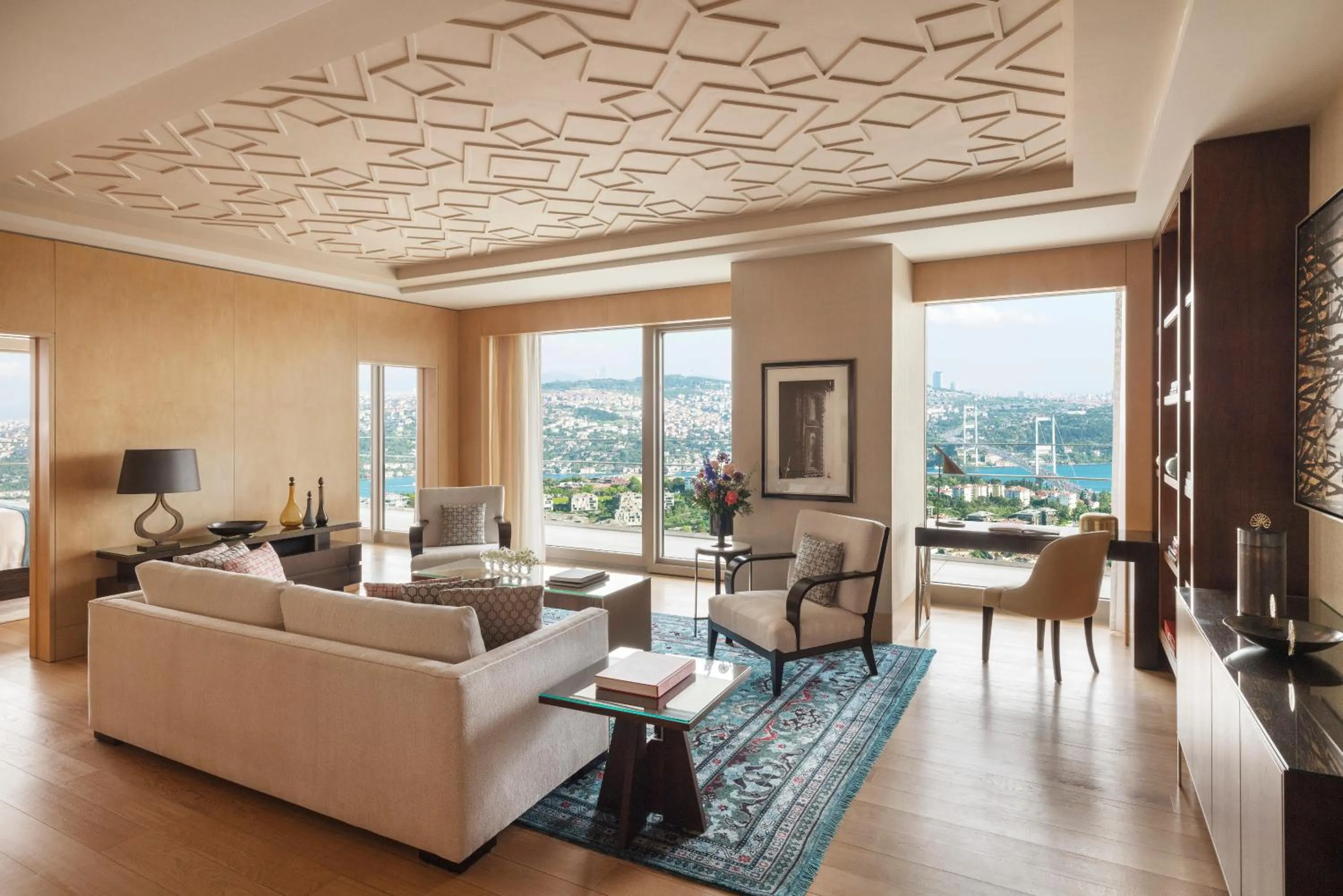 Living room in Raffles Istanbul