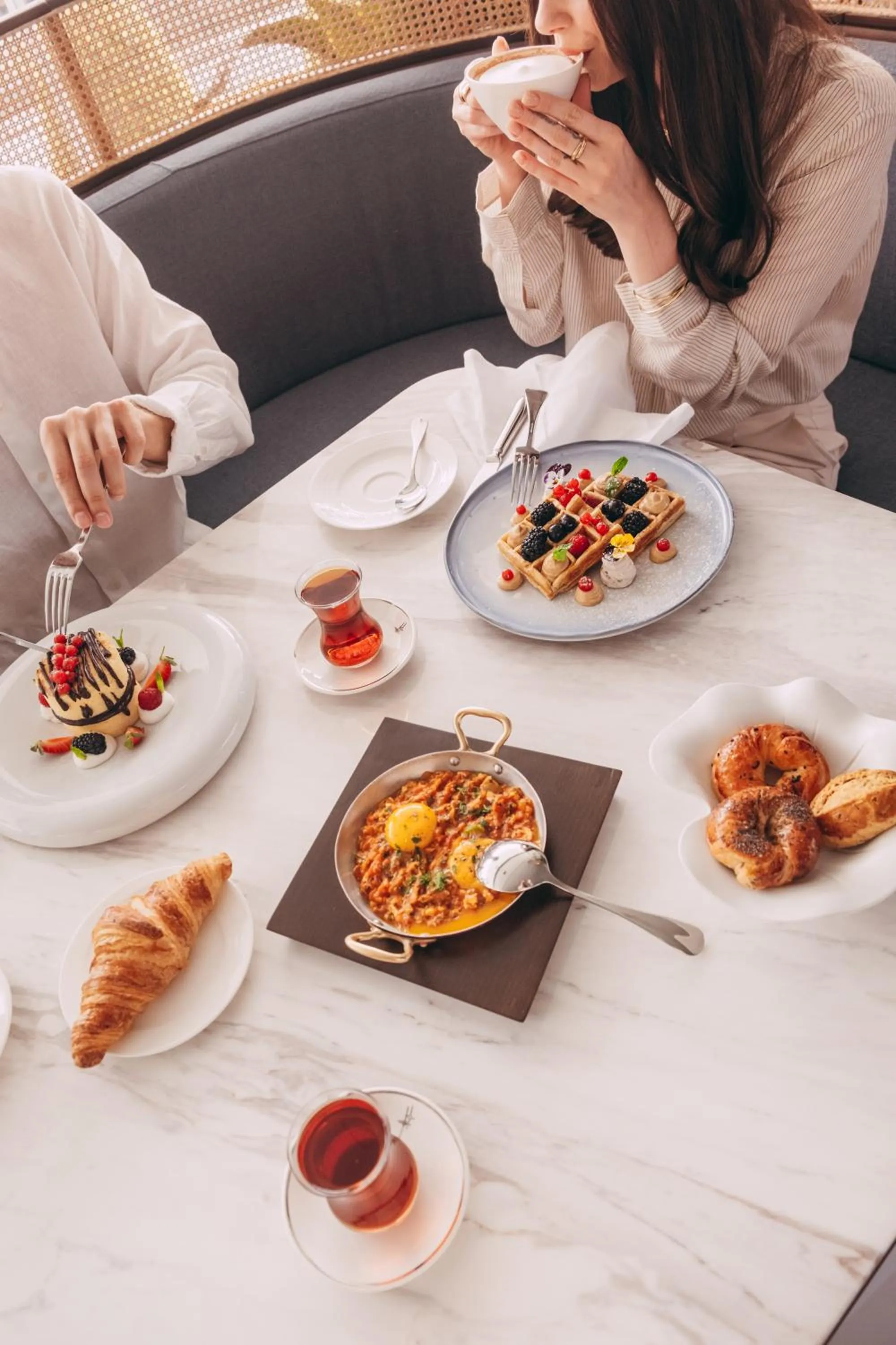Breakfast in Raffles Istanbul