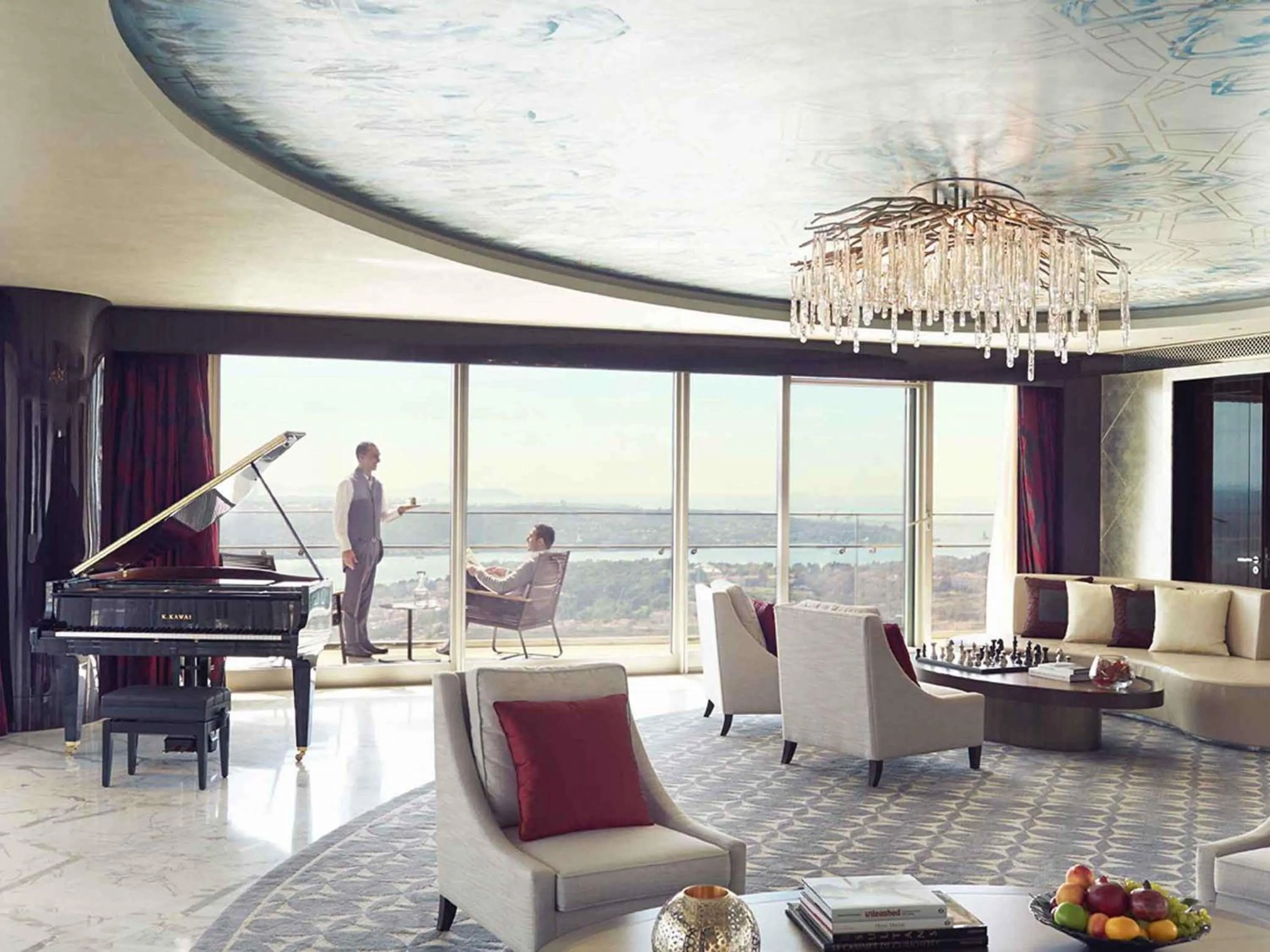 Bedroom in Raffles Istanbul