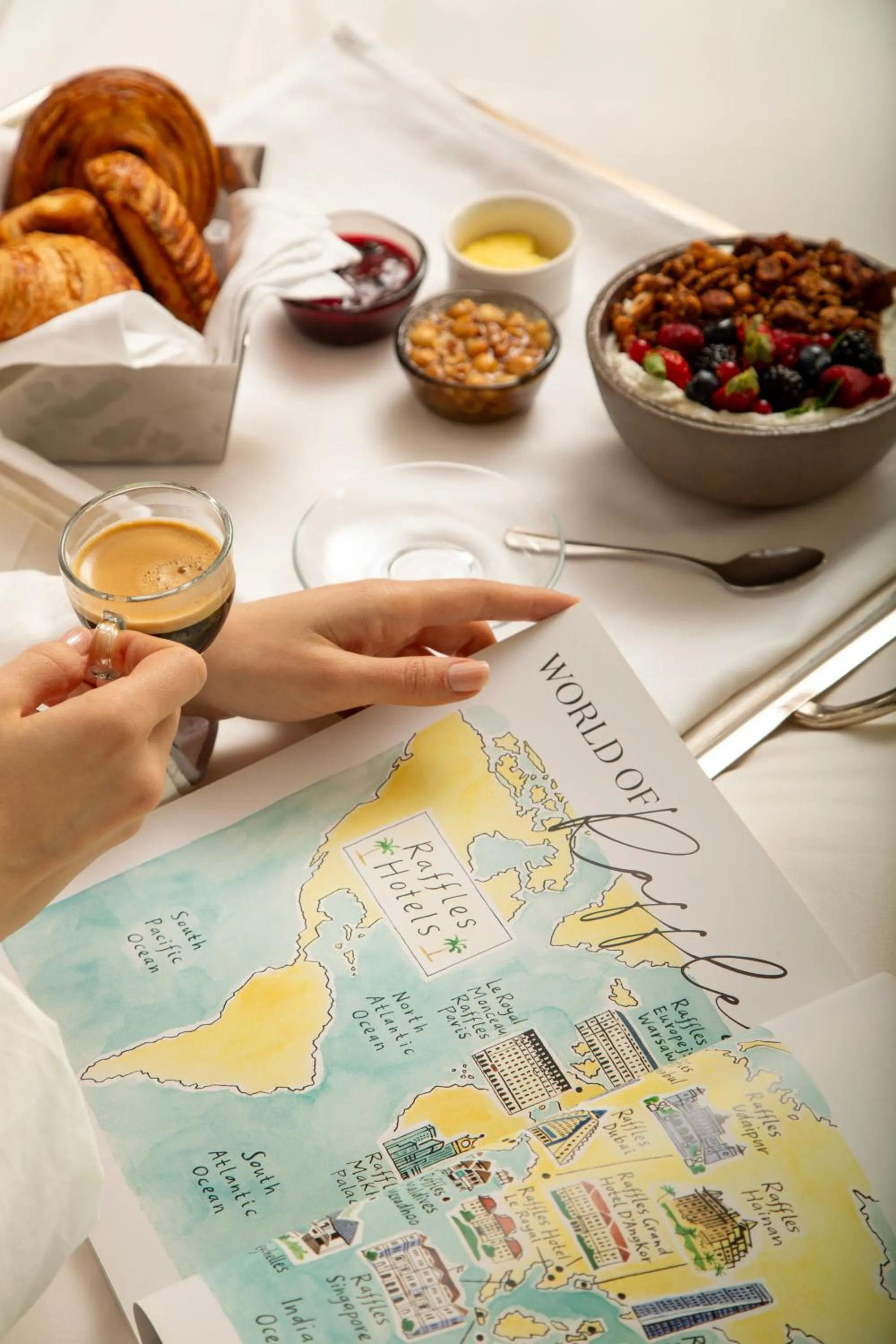 Breakfast in Raffles Istanbul