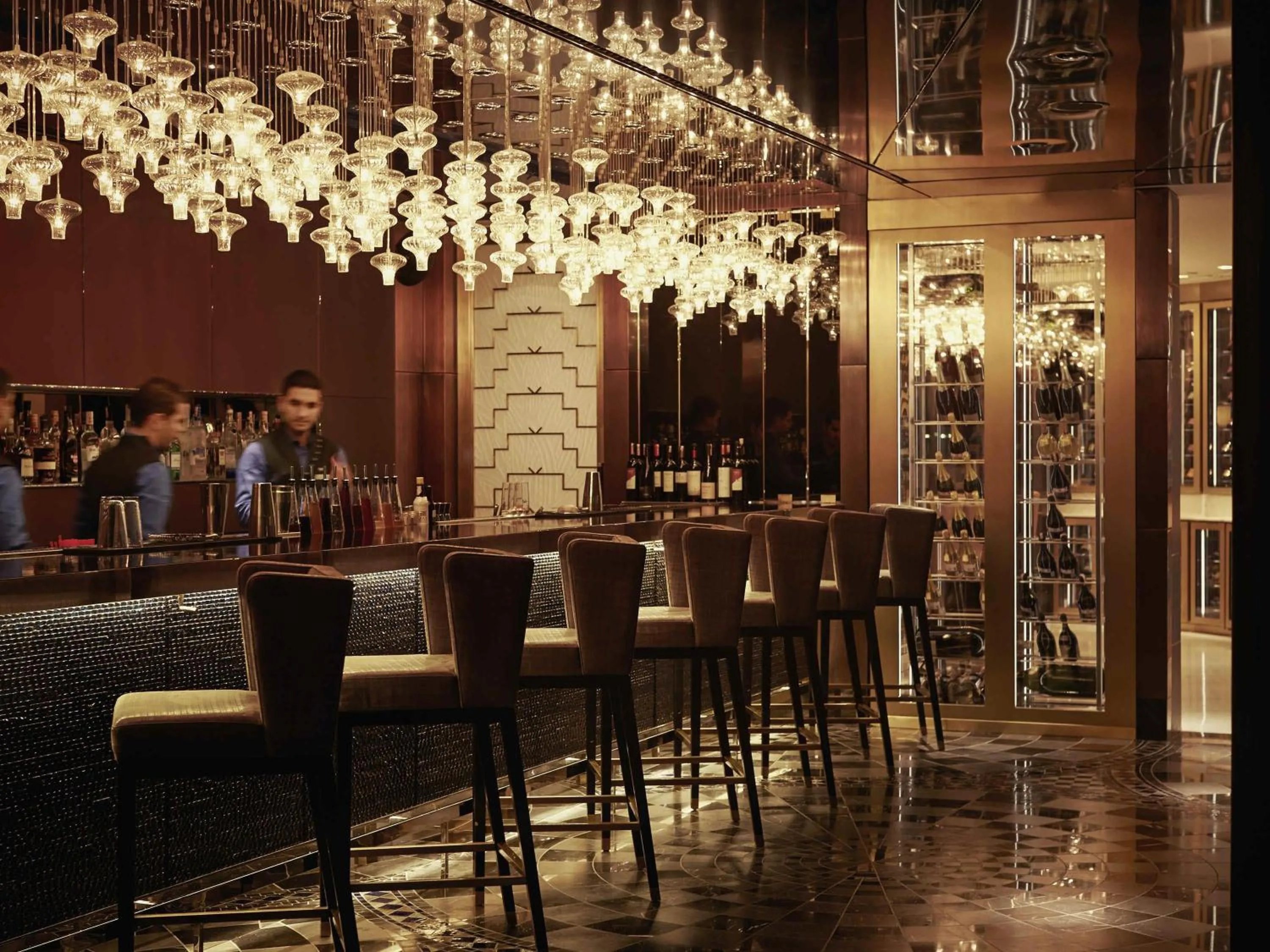 Lounge or bar in Raffles Istanbul