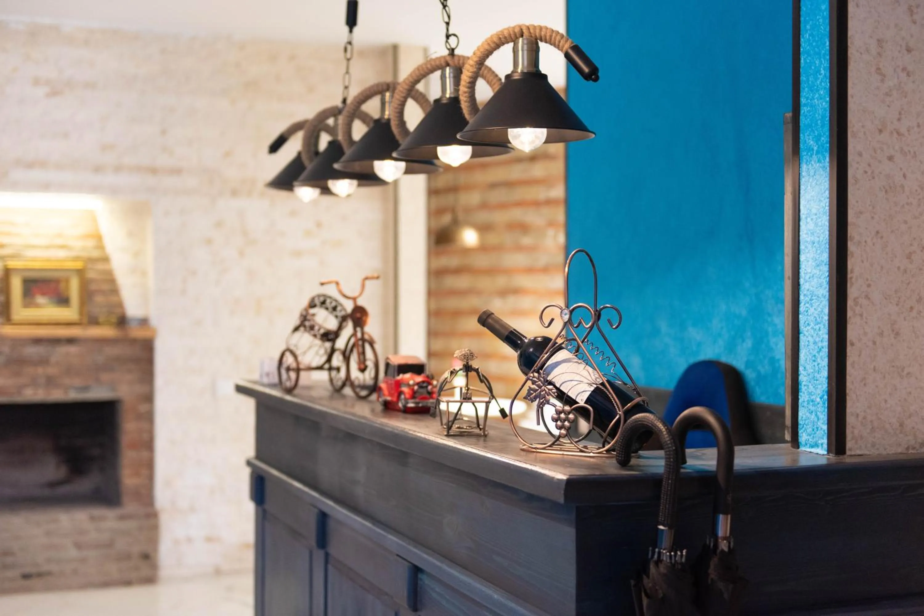 Lobby or reception in Kraveli Hotel