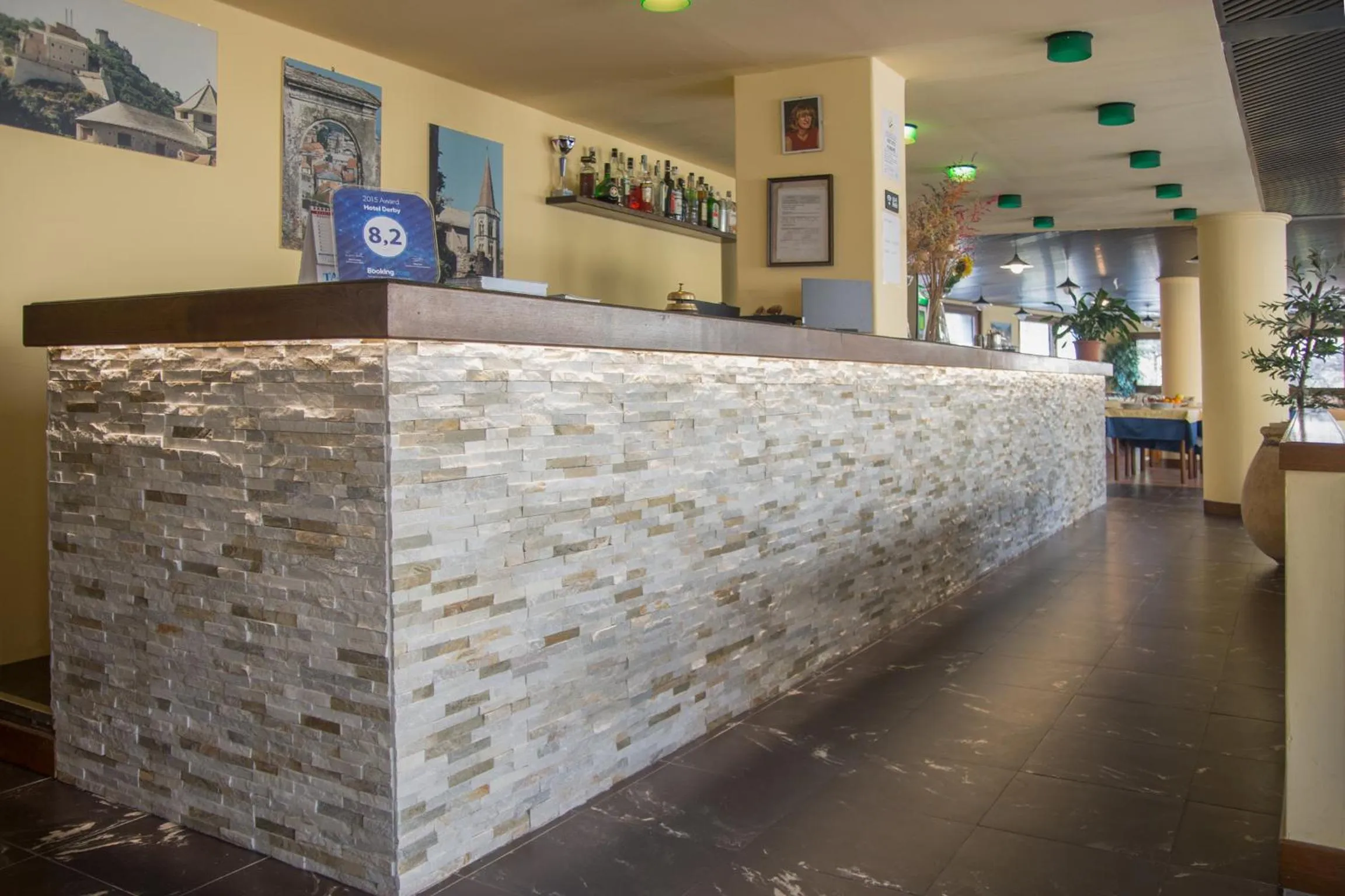 Lobby or reception in Bike & Family Hotel Derby