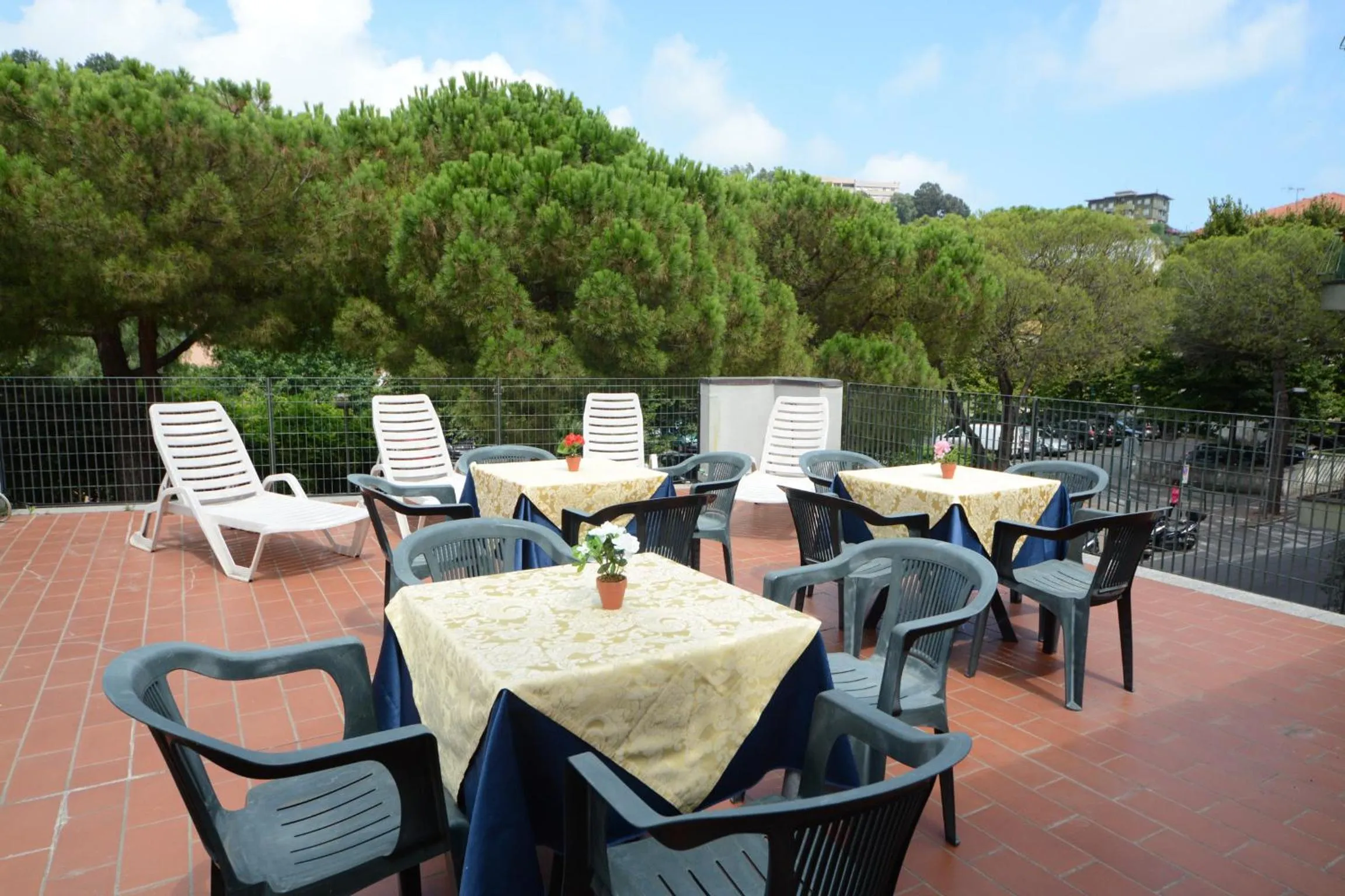 Balcony/Terrace in Bike & Family Hotel Derby