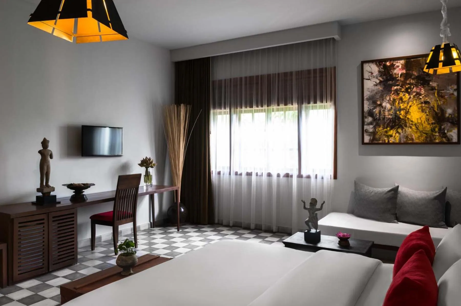 Bedroom, Bed in Sokkhak Boutique Resort & Spa