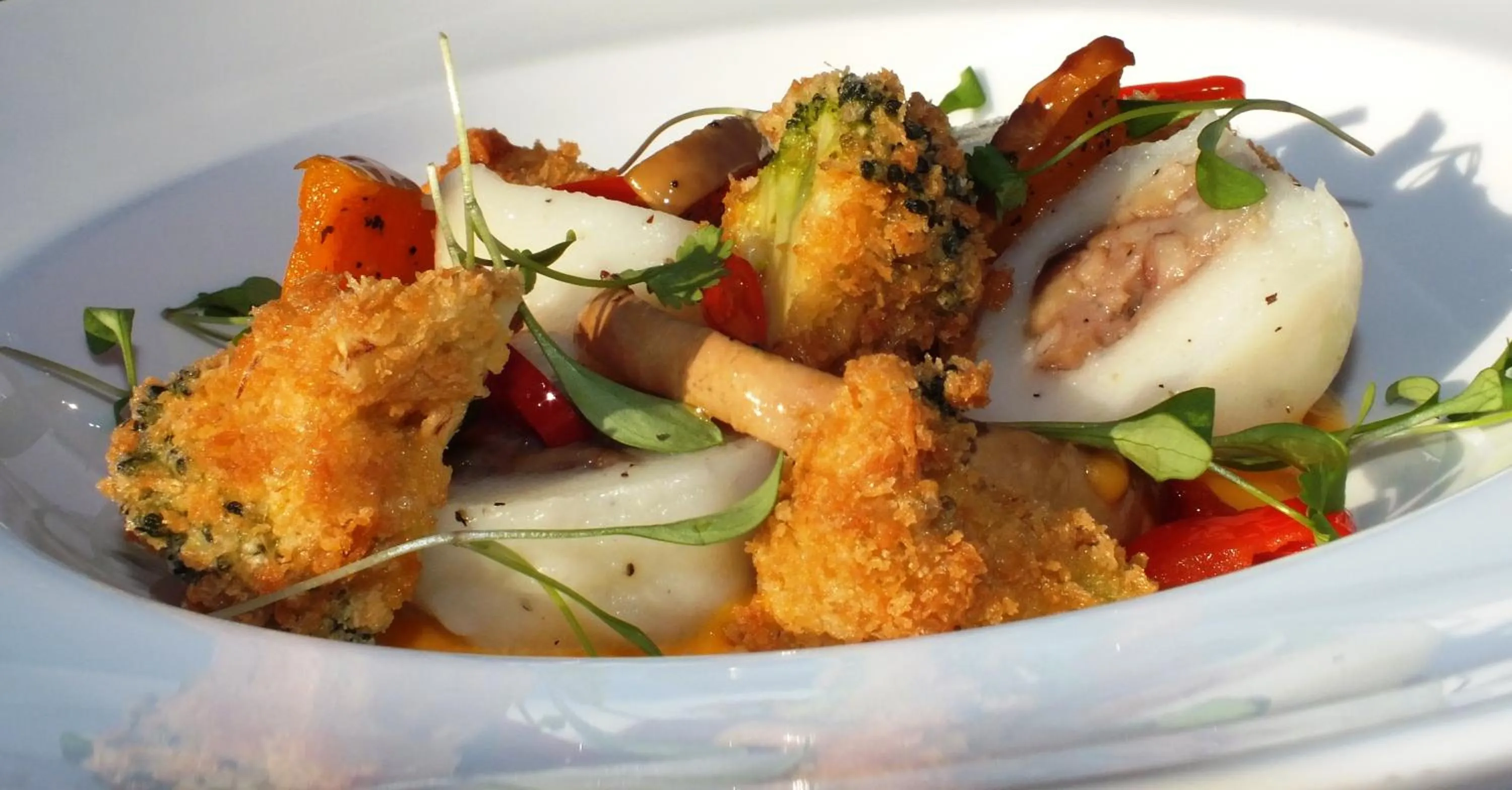 Food close-up in Braid Hills Hotel