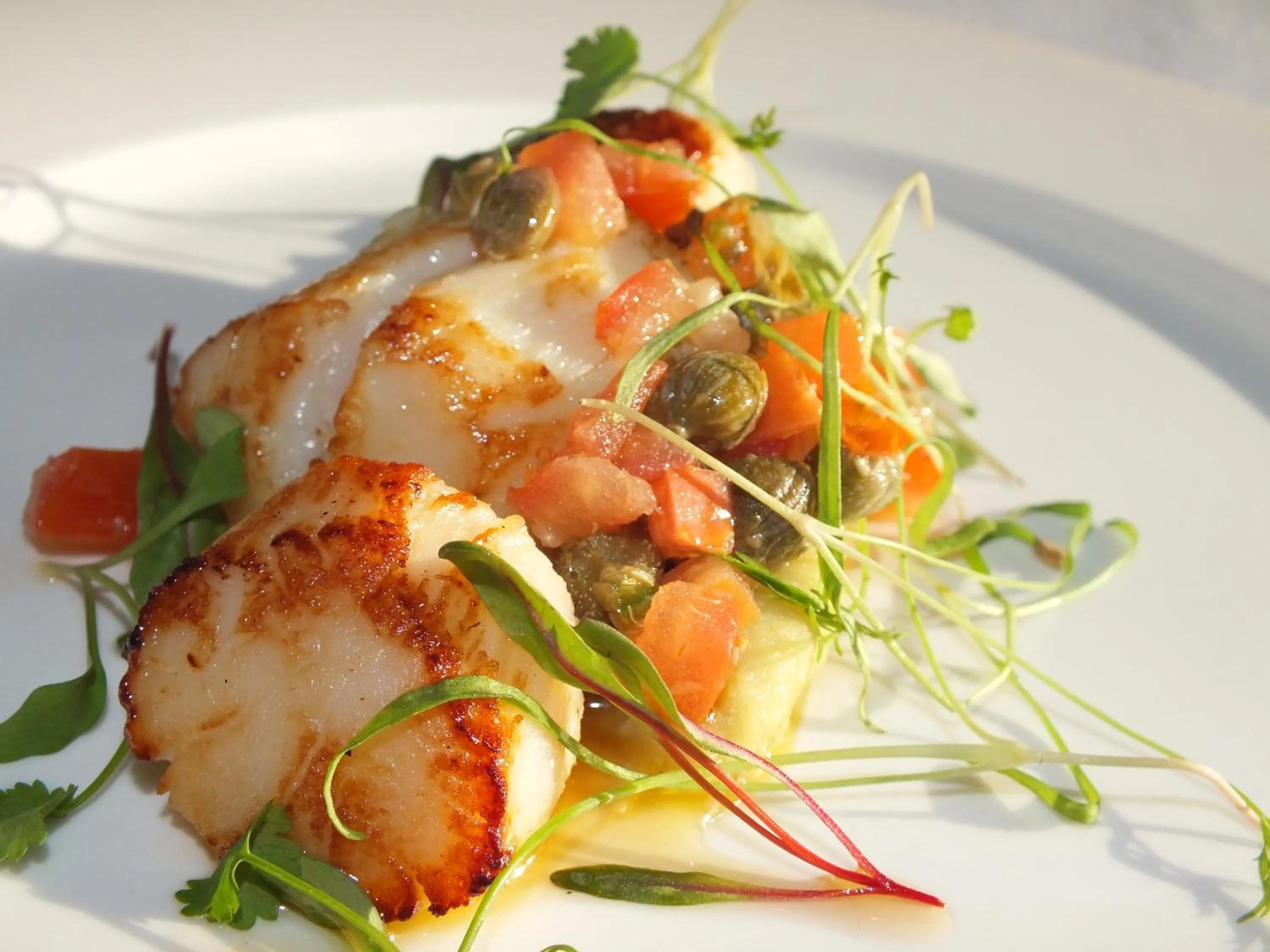 Food close-up in Braid Hills Hotel