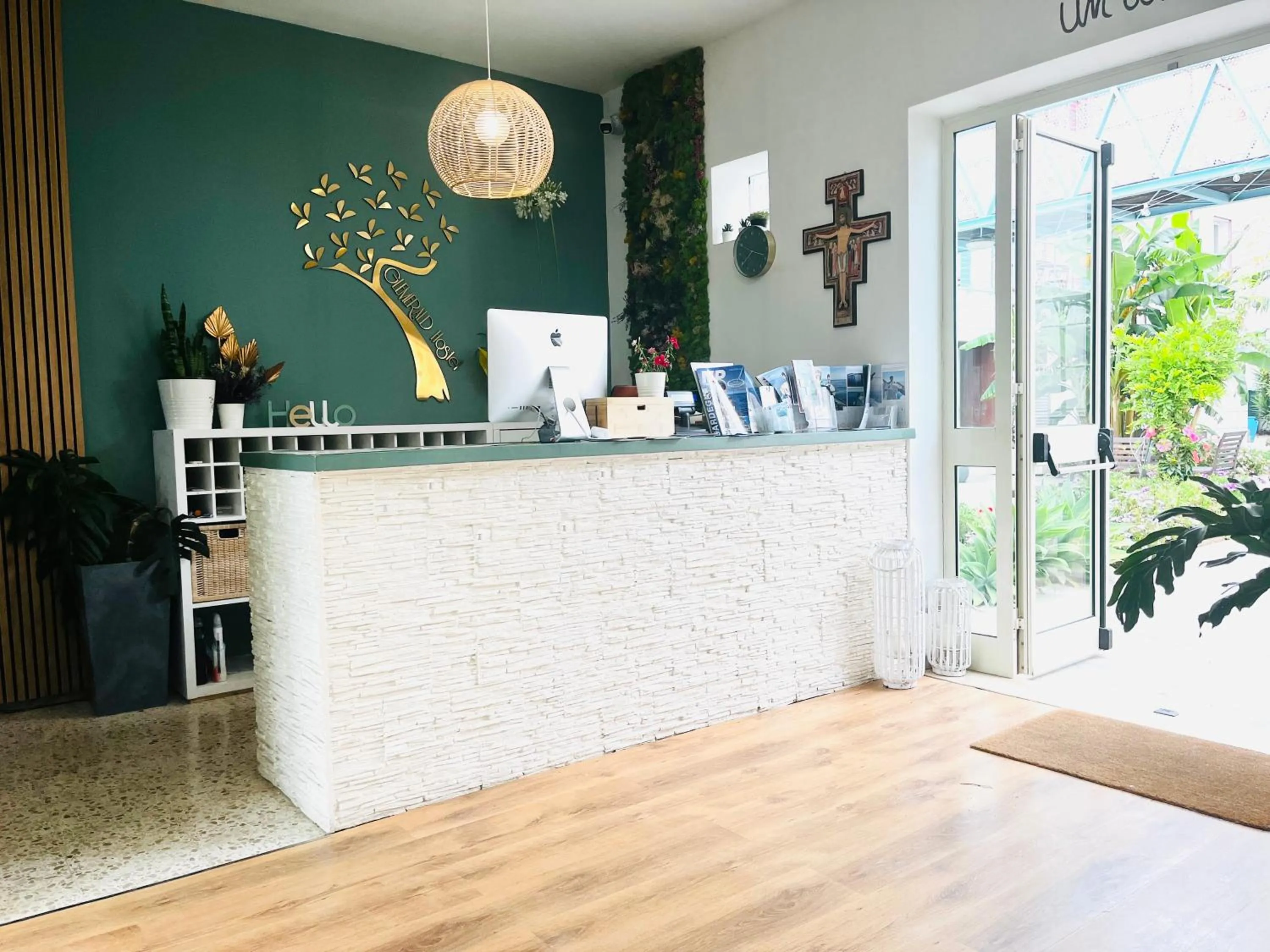 Lobby or reception in Glemerald Hostel