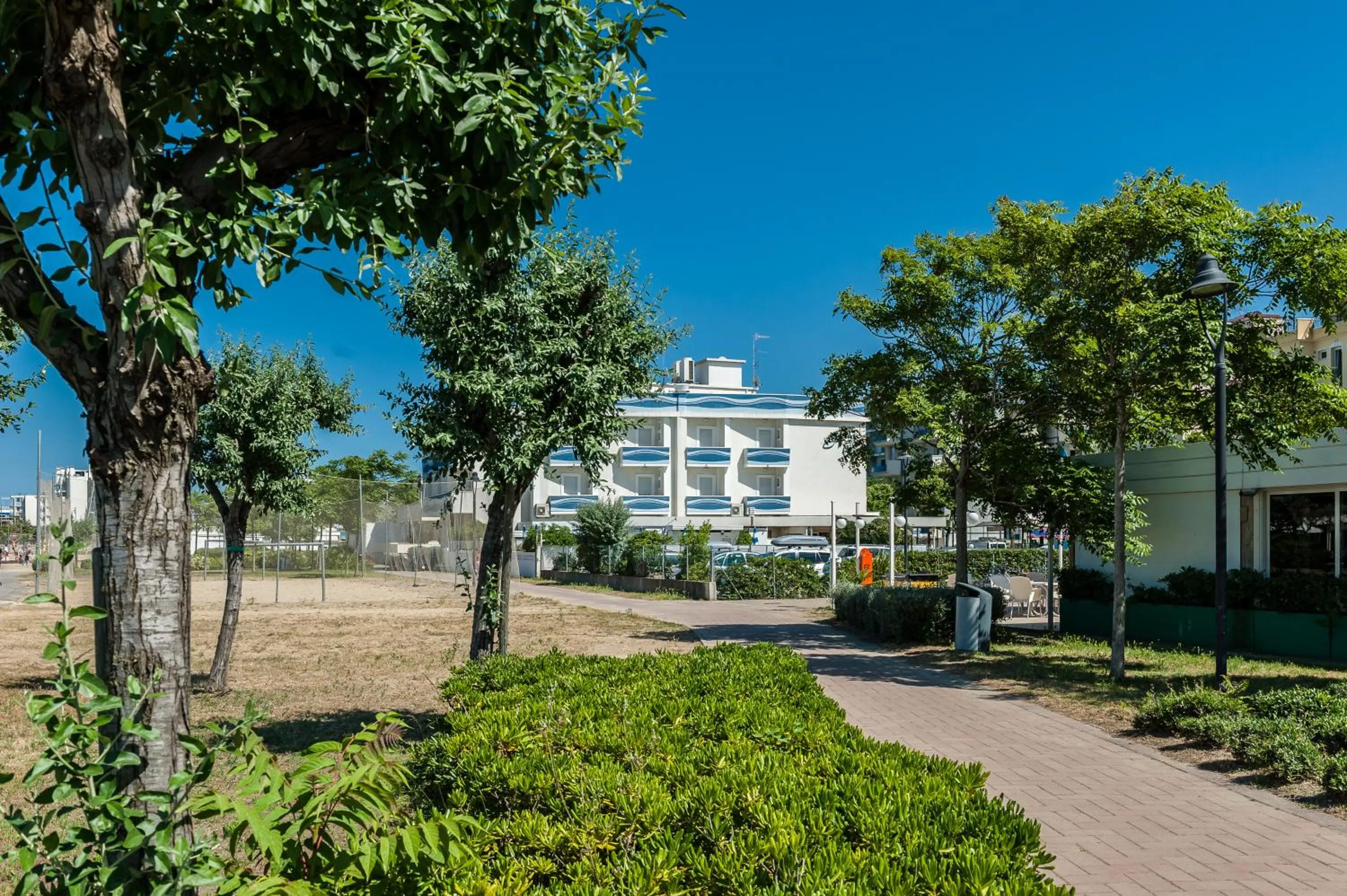 Property building in Hotel Corinna