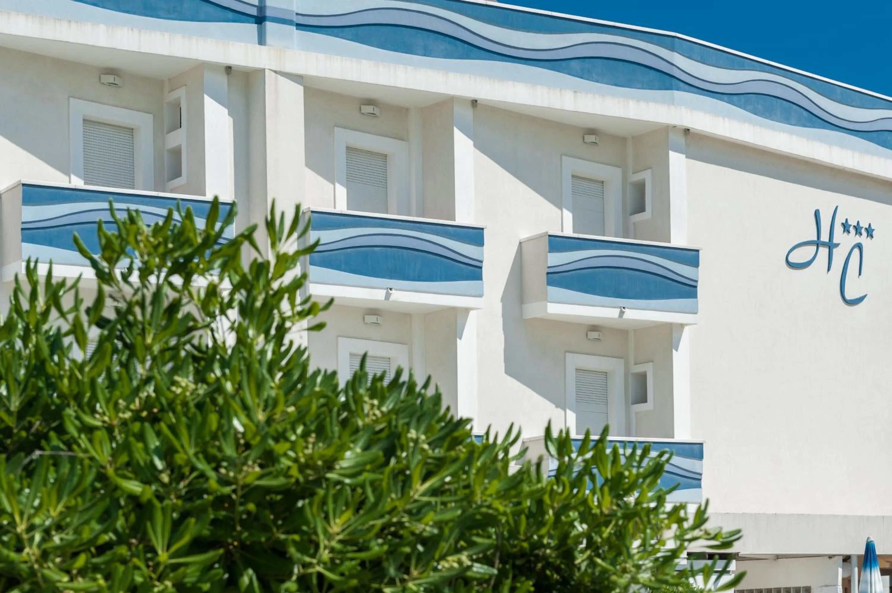 Facade/entrance in Hotel Corinna