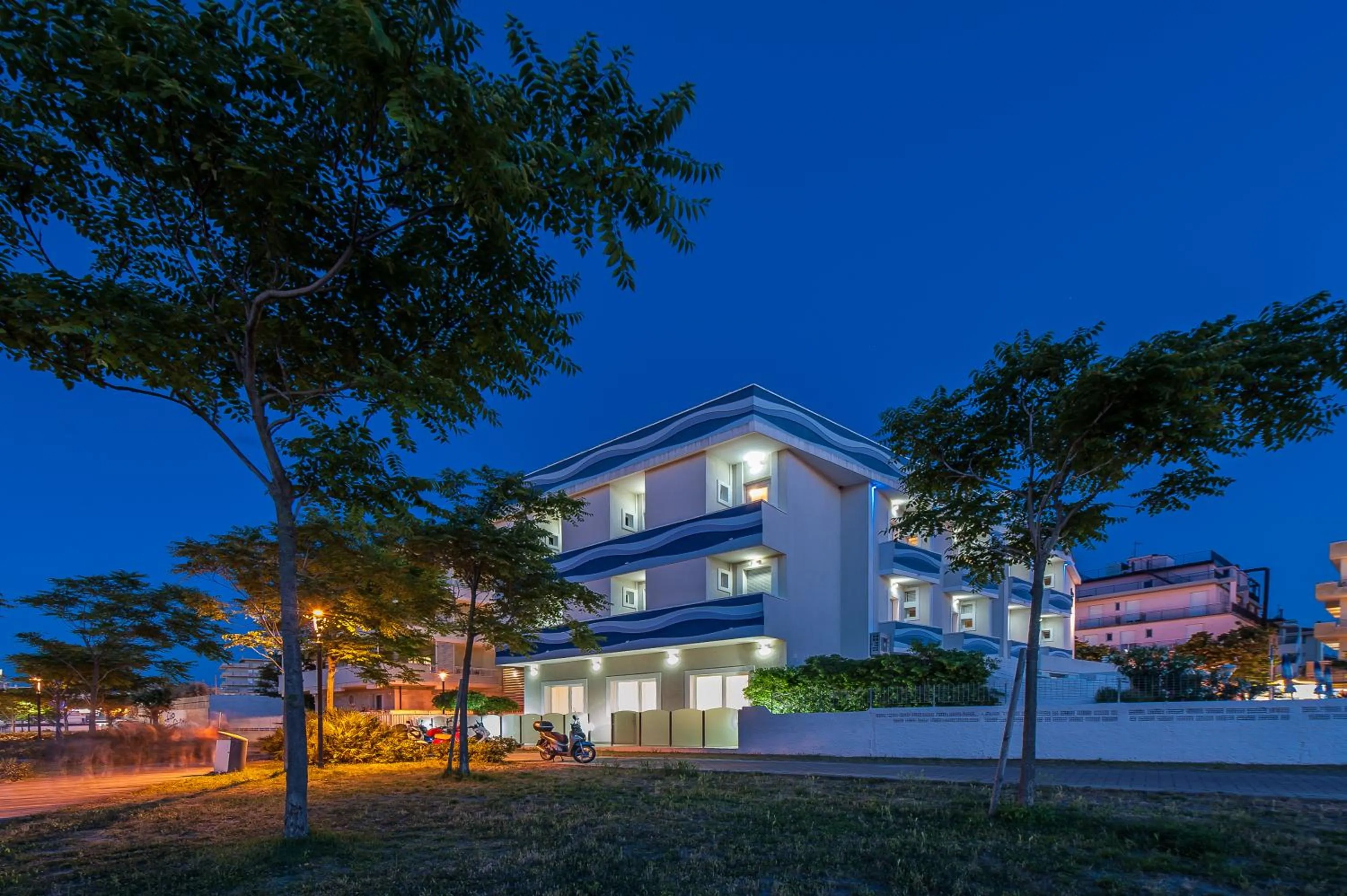 Facade/entrance in Hotel Corinna