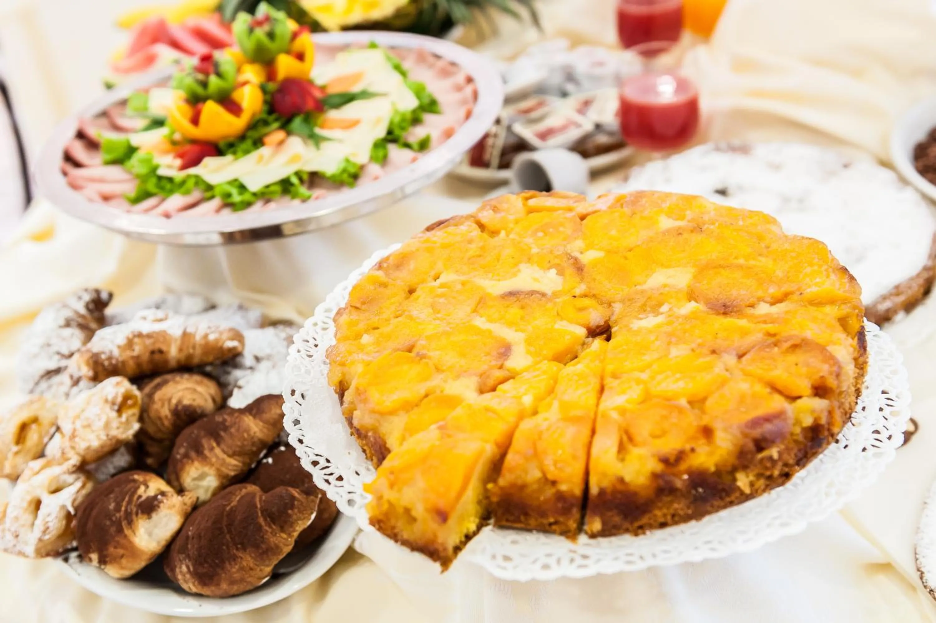 Food close-up in Hotel Corinna