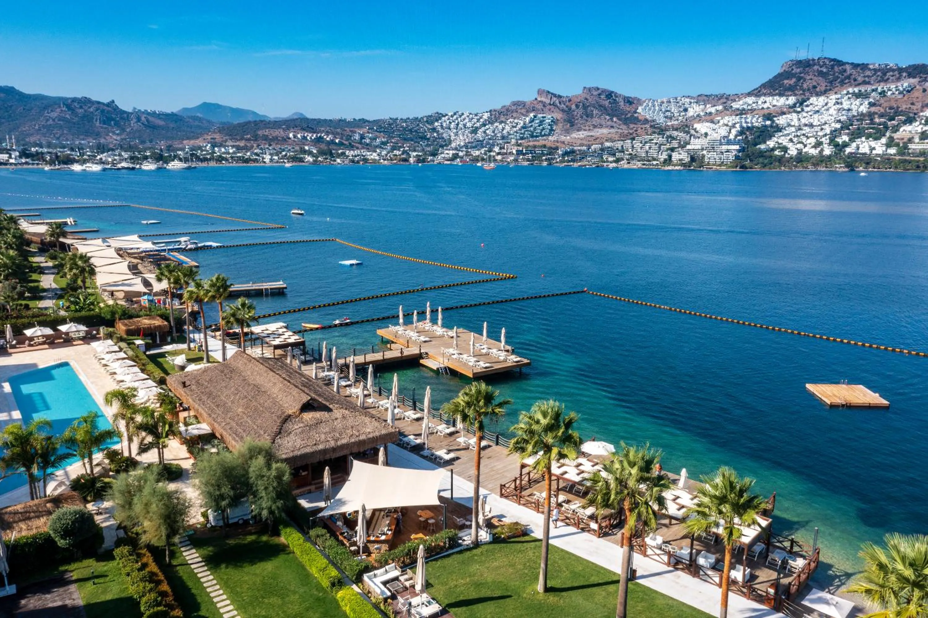 Bird's eye view in Mivara Luxury Bodrum