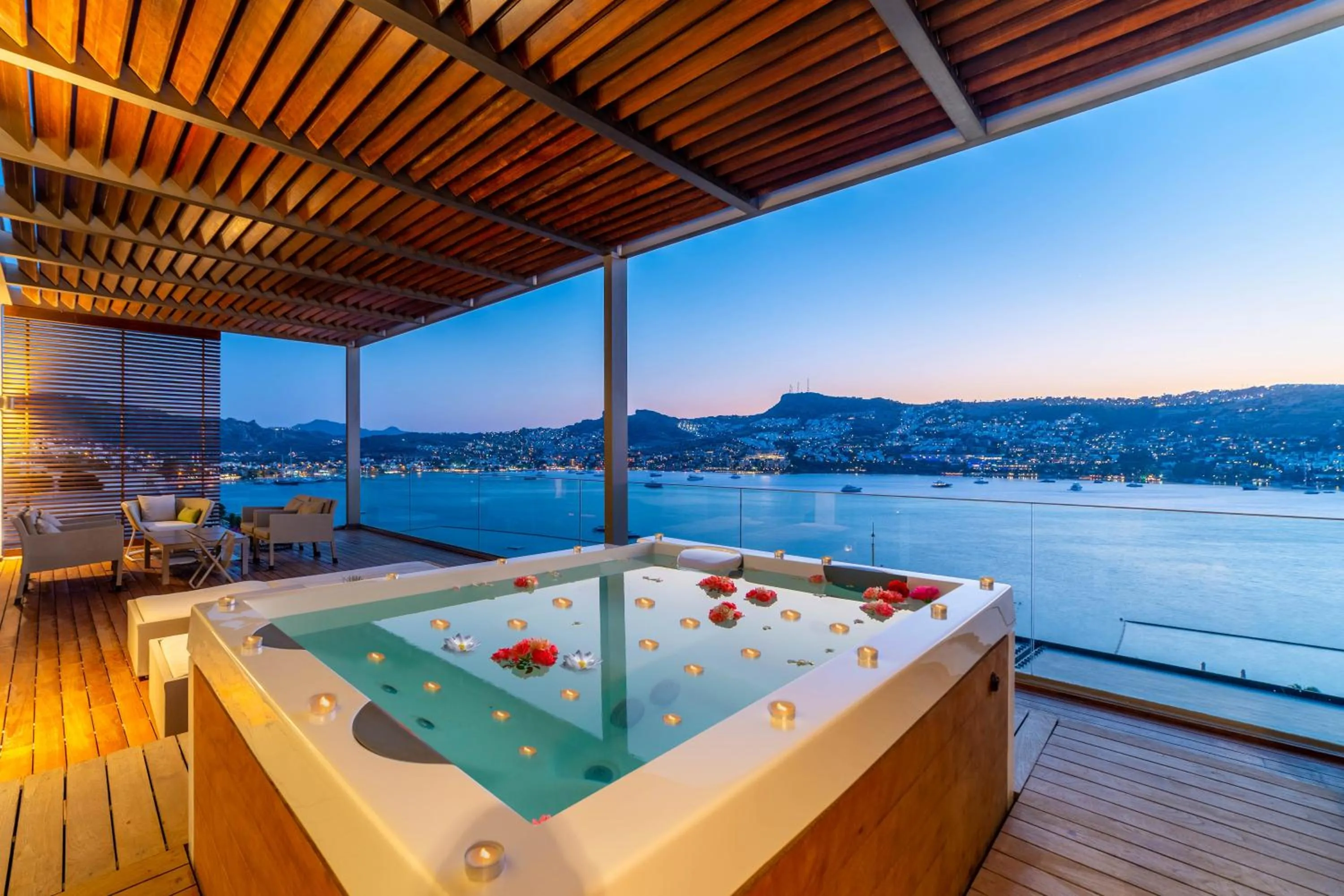 Hot Tub in Mivara Luxury Bodrum