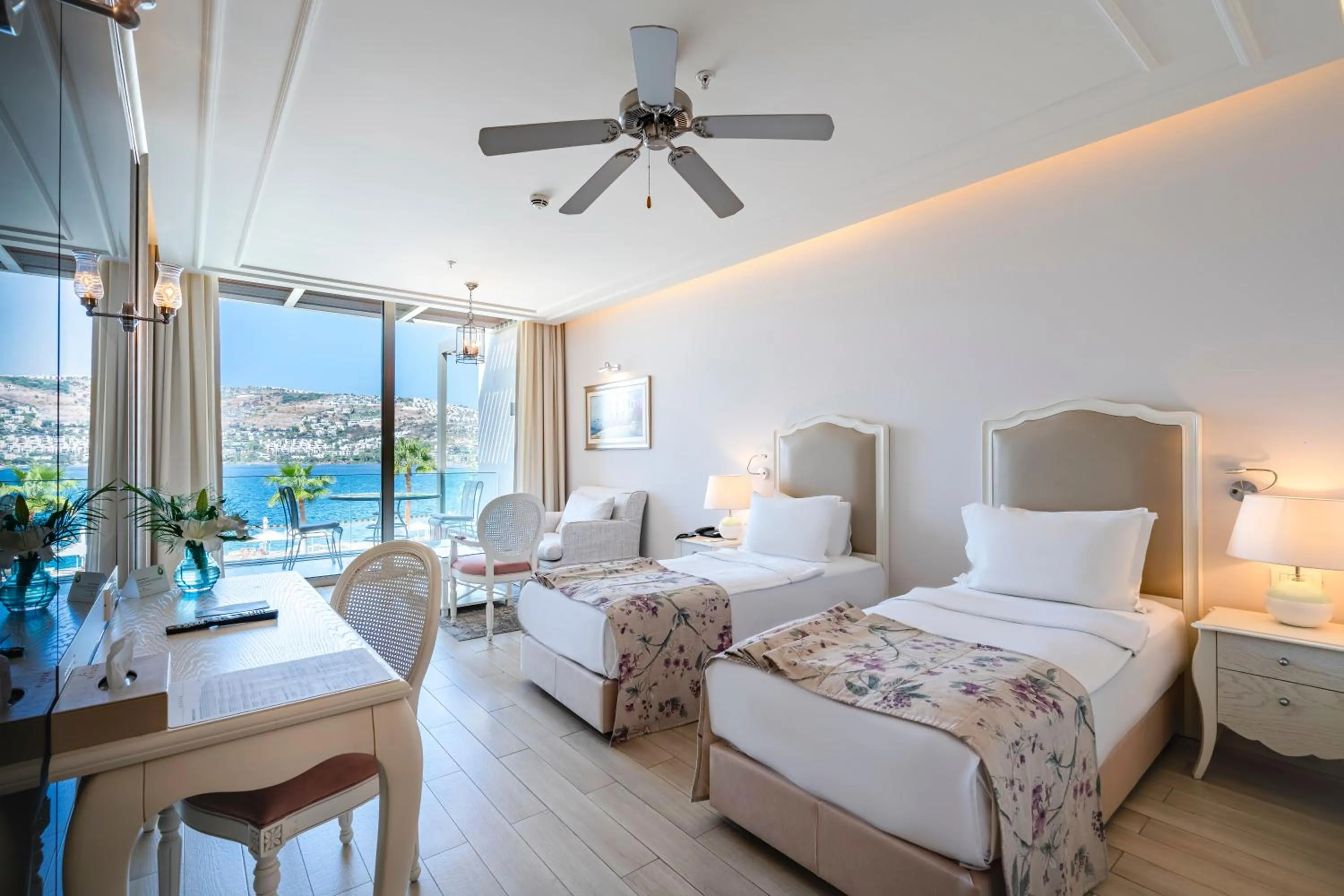 View (from property/room), Bed in Mivara Luxury Bodrum