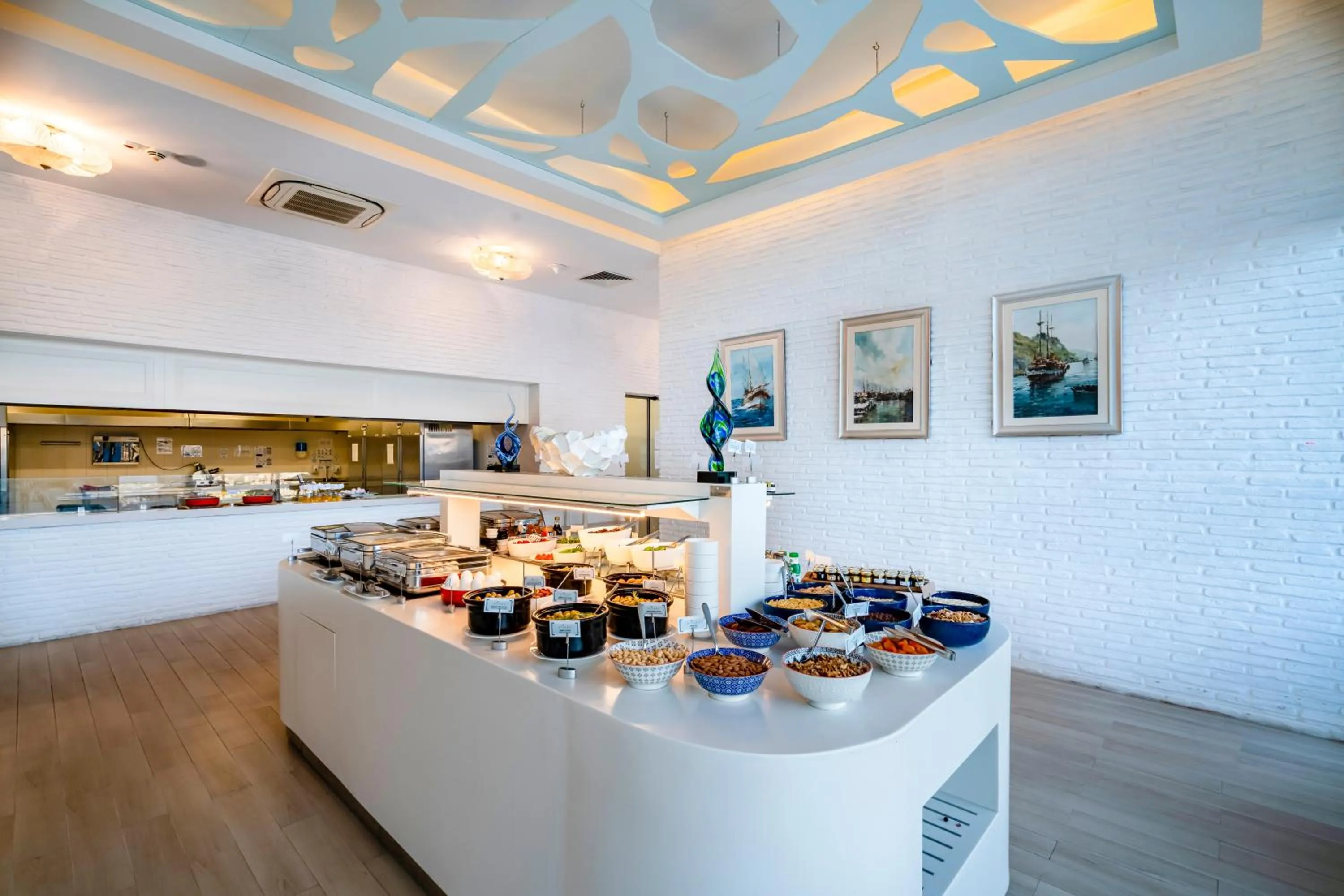 Kitchen or kitchenette in Mivara Luxury Bodrum