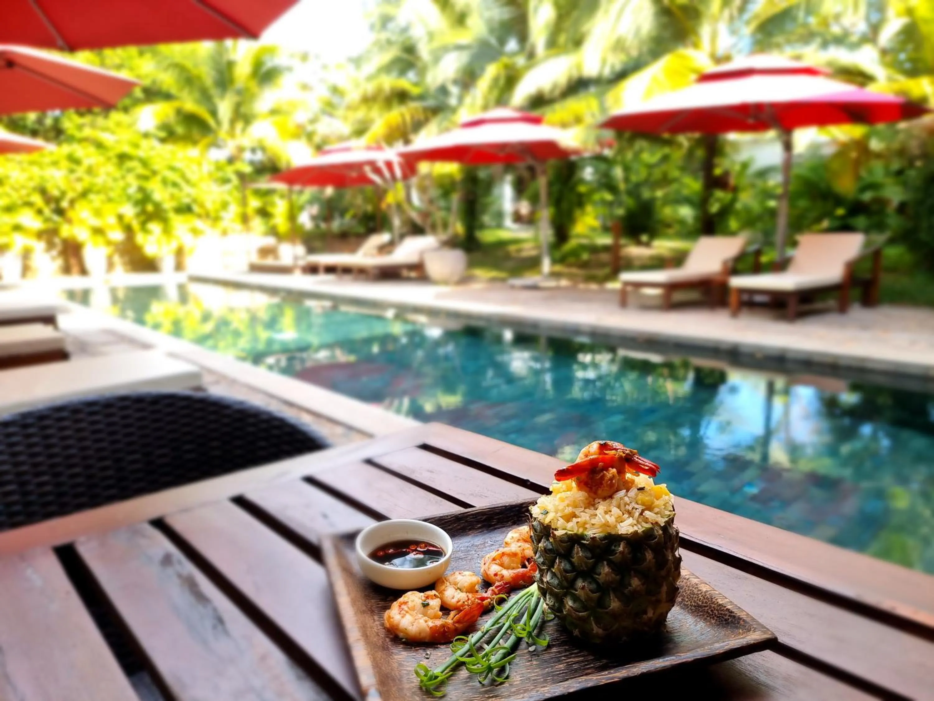 Food in Sahaa Beach Resort