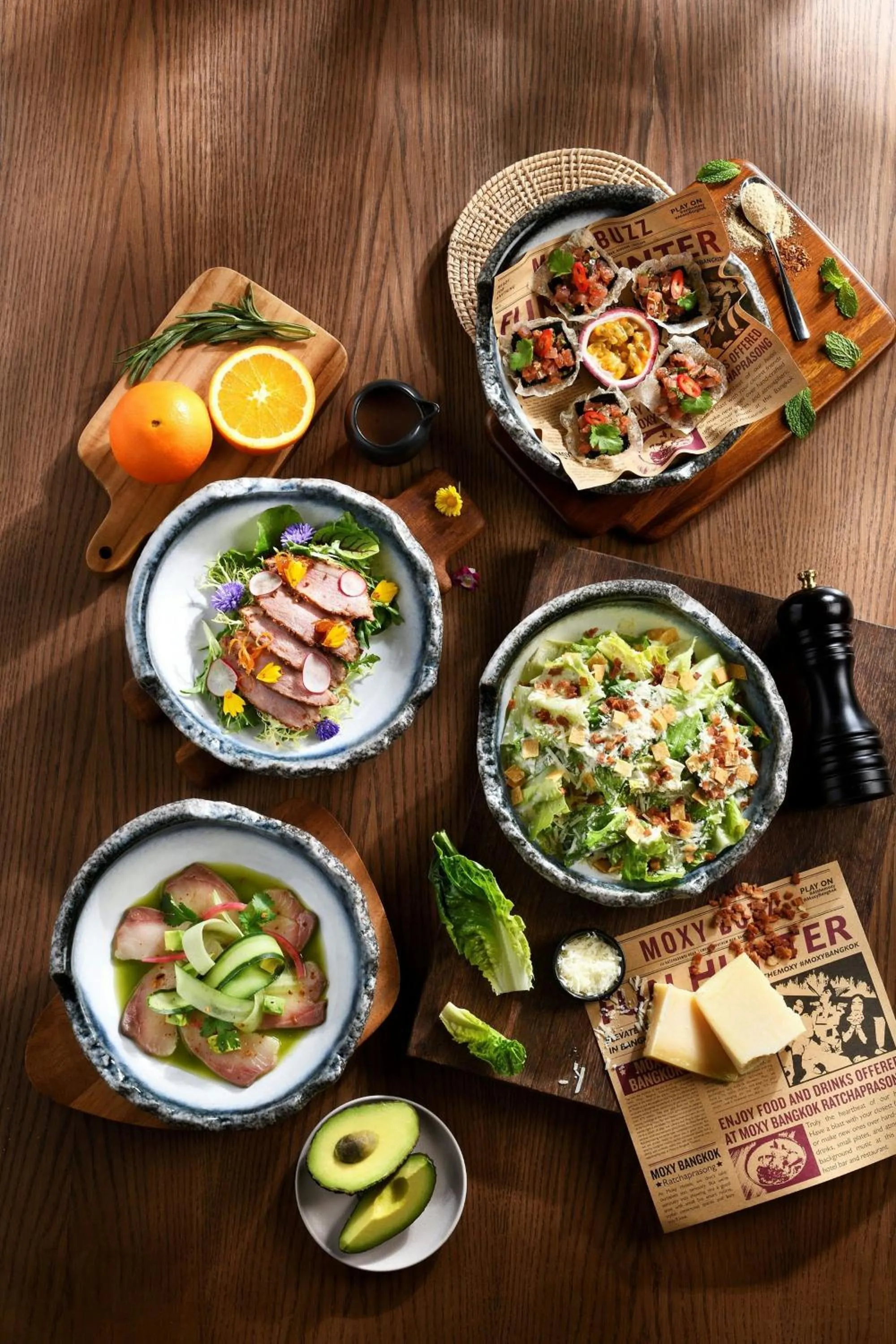 Lounge or bar in Moxy Bangkok Ratchaprasong