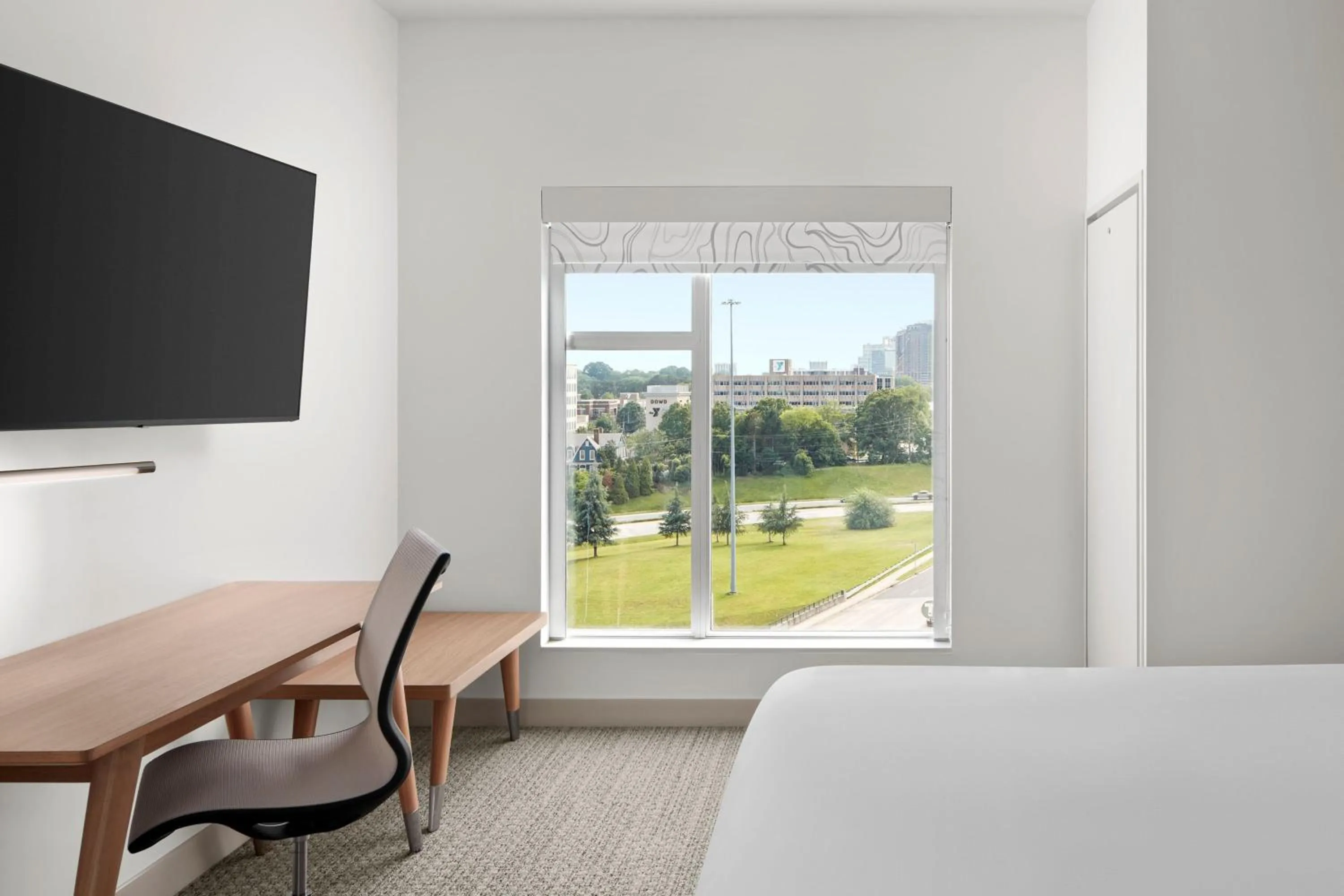 Bedroom, Bed in Element Charlotte Uptown