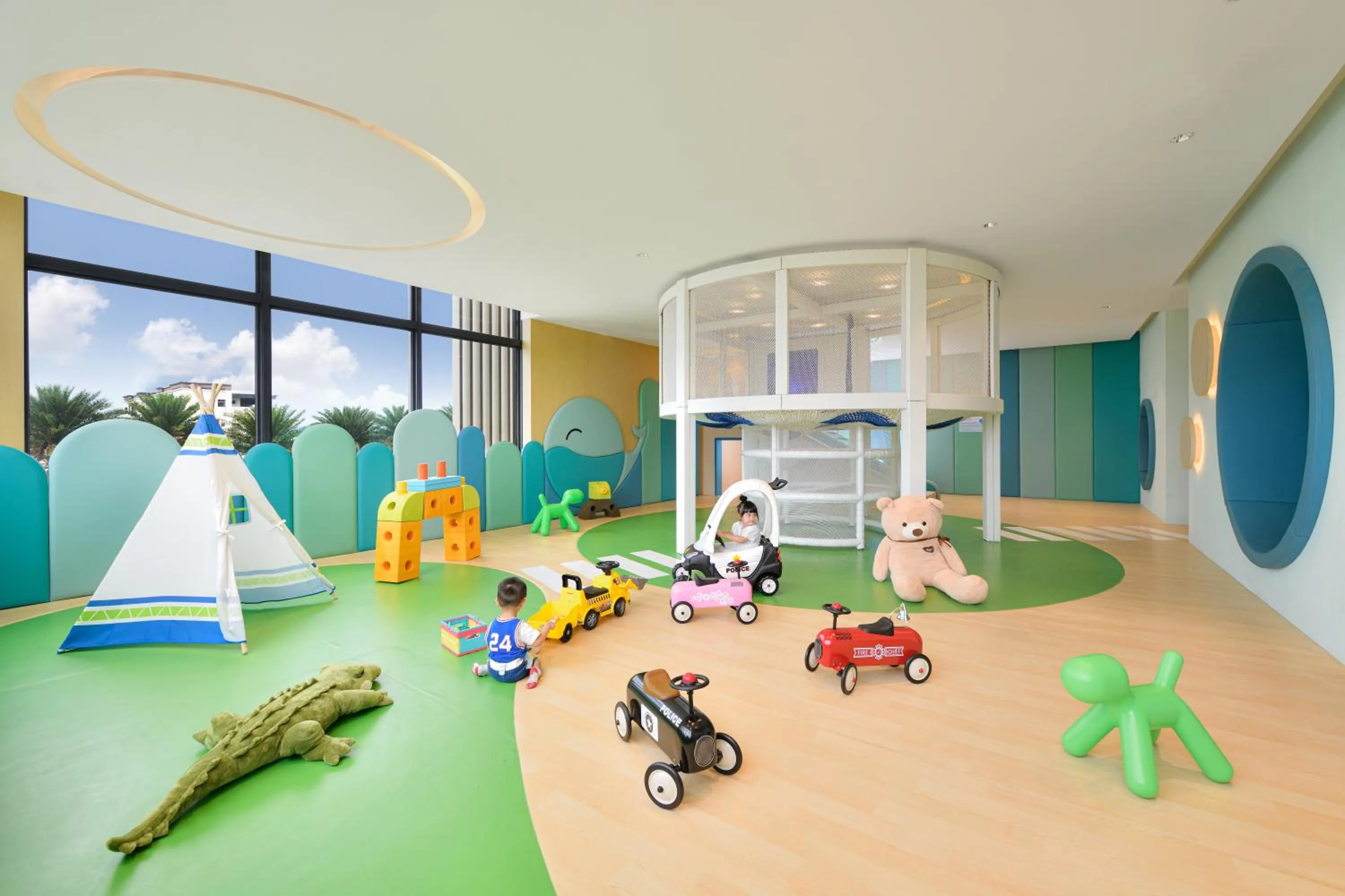 Children play ground in Le Meridien Hualien Resort