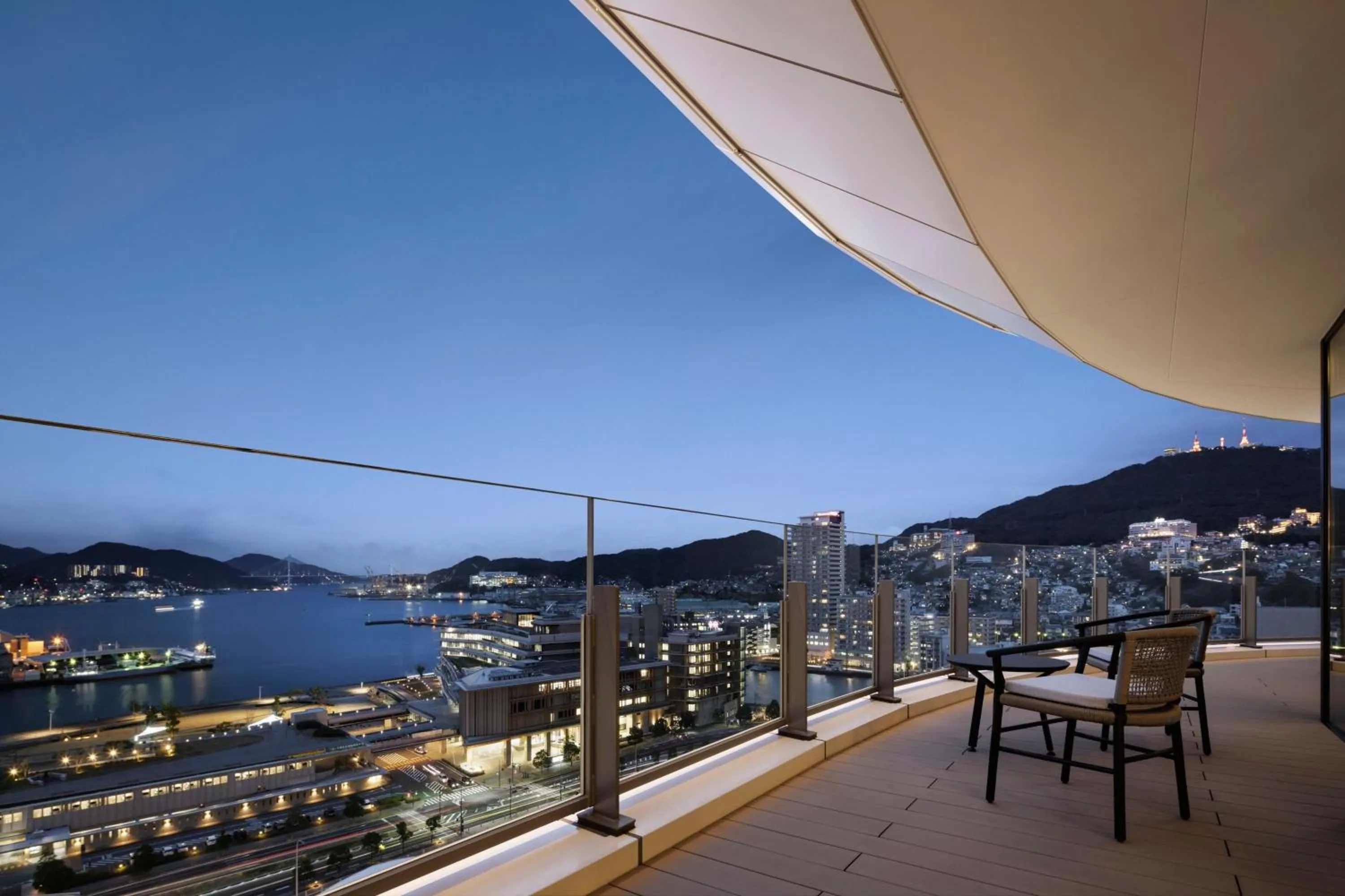 Photo of the whole room in Nagasaki Marriott Hotel