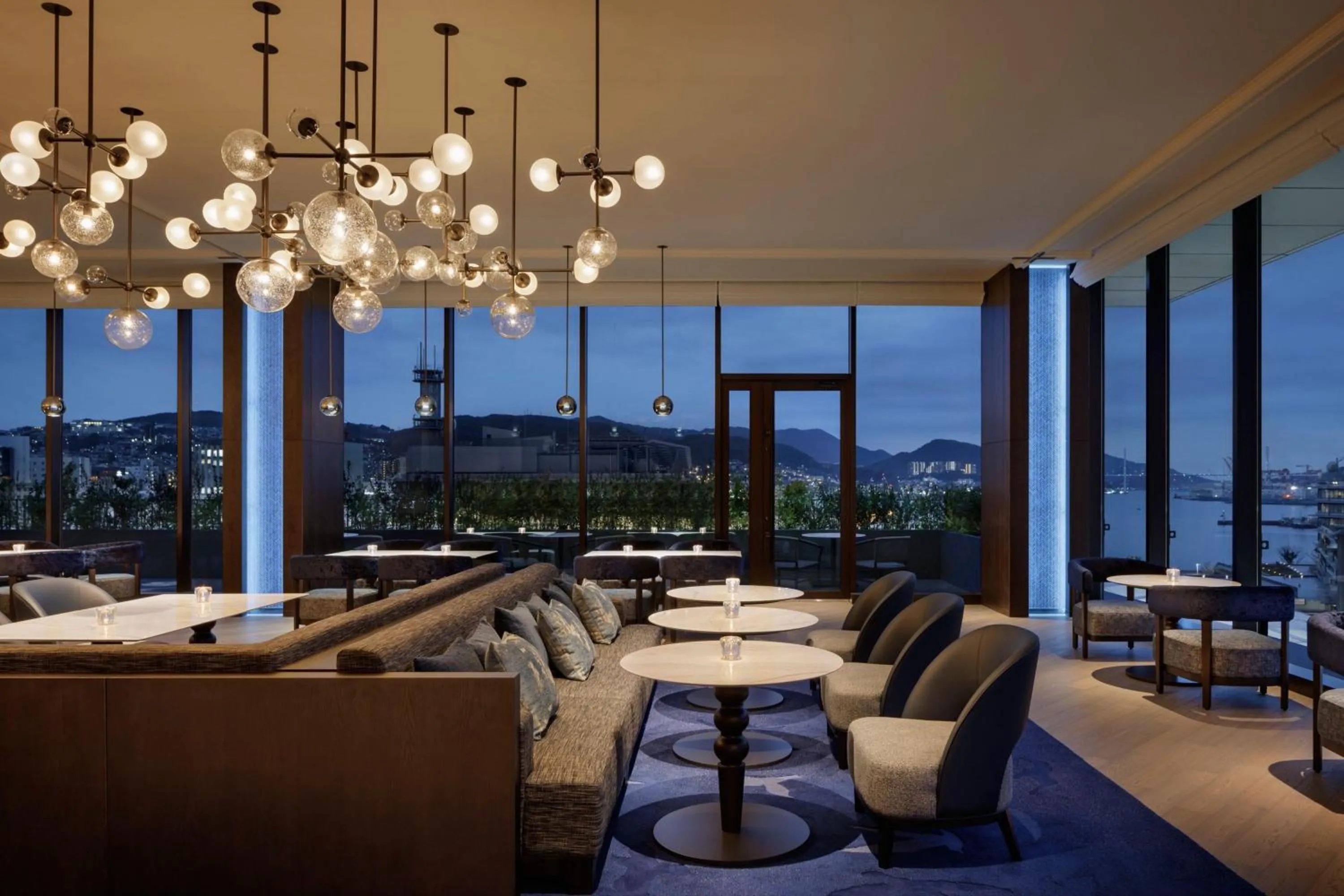 Lounge or bar in Nagasaki Marriott Hotel
