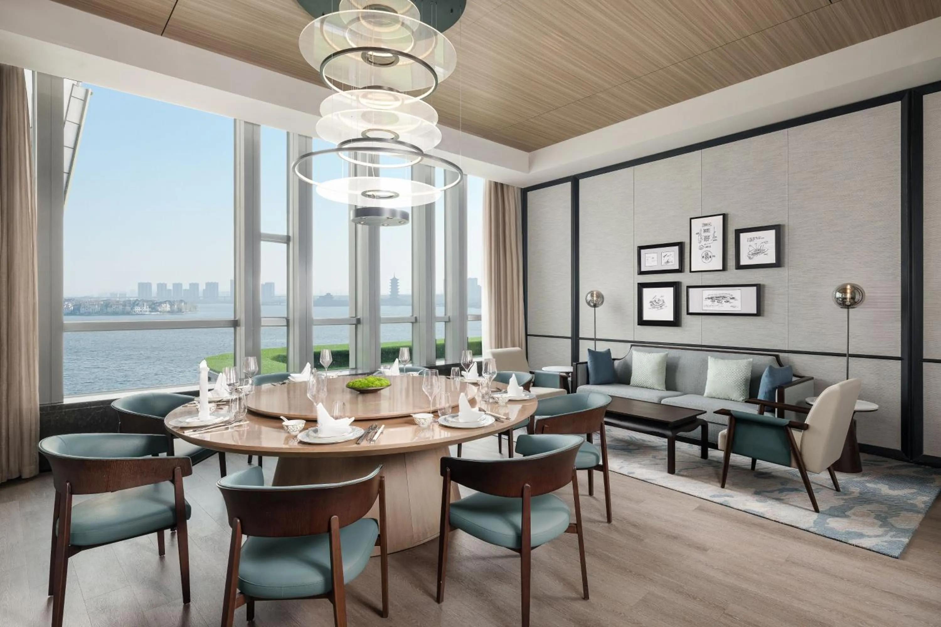 Restaurant/places to eat in Qingdao Marriott Hotel Jiaozhou